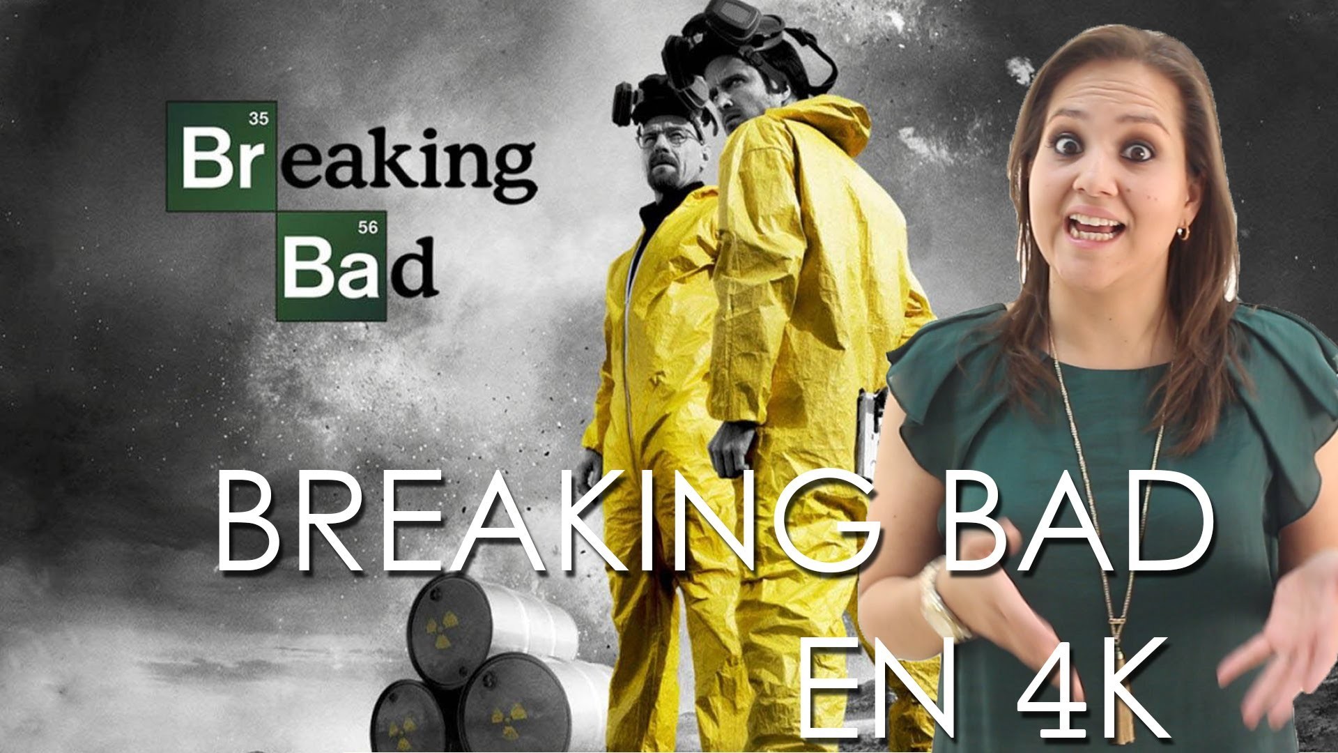 Breaking Bad, Walter White, Jesse Pinkman, Logo, Tute gialle, Full HD, sfondo per PC