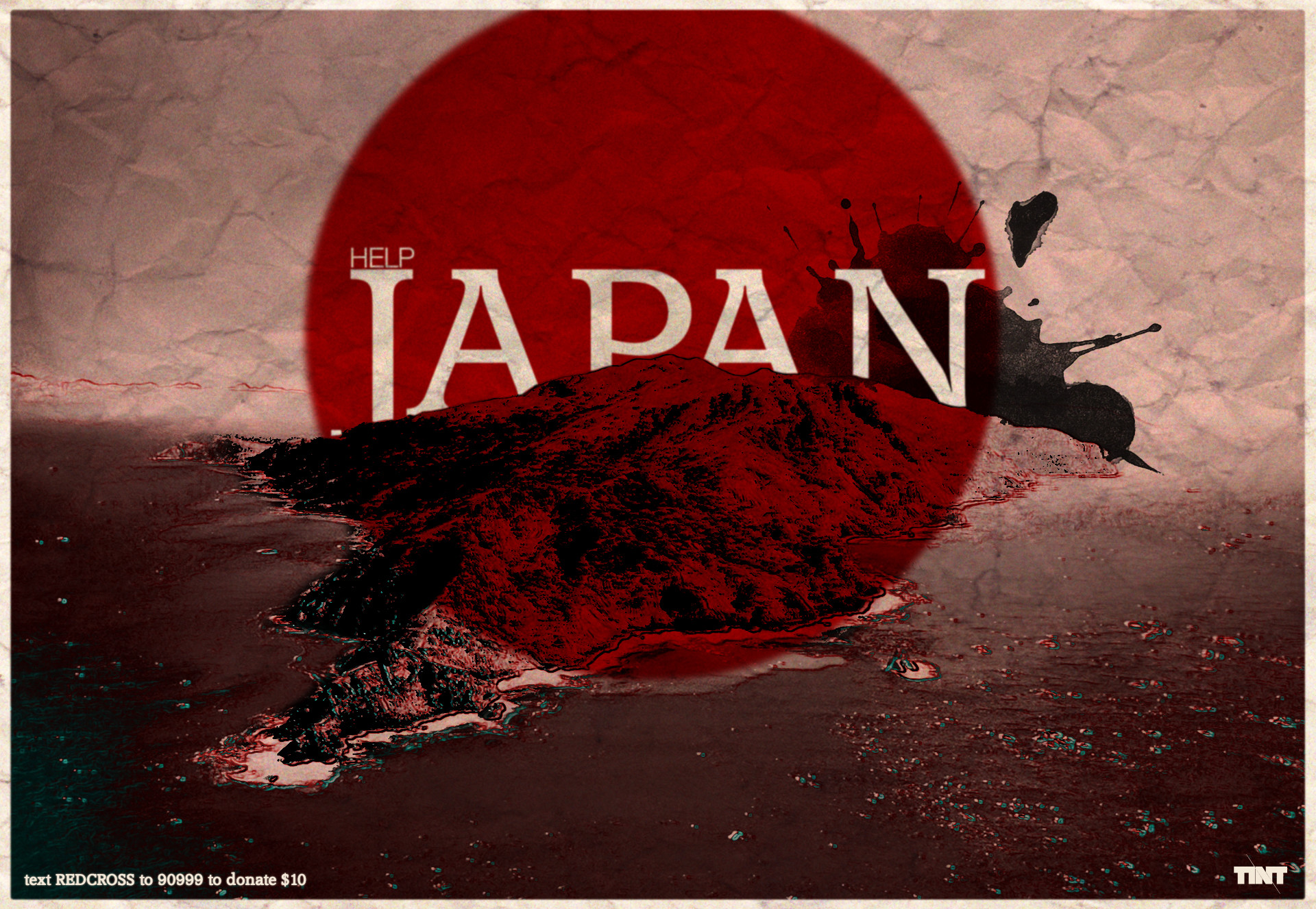 Help Japan, Giappone, Sole rosso, Poster, Full HD, sfondo per portatile