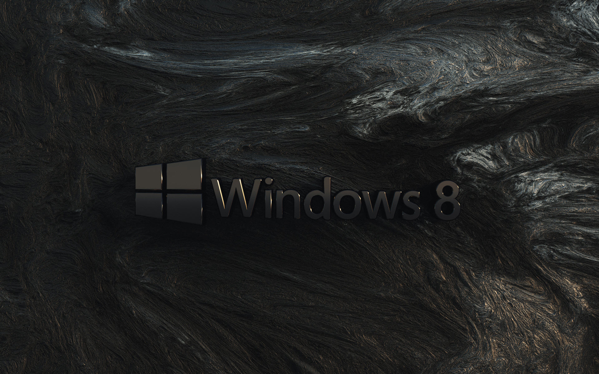 Windows 8, Logo Windows, Sfondo scuro, Texture, 16:10 Full HD, wallpaper widescreen