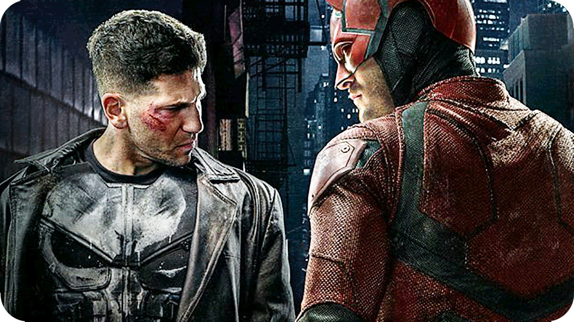 Frank Castle, Jon Bernthal, Daredevil, Charlie Cox, Serie TV Marvel, sfondo Full HD per PC