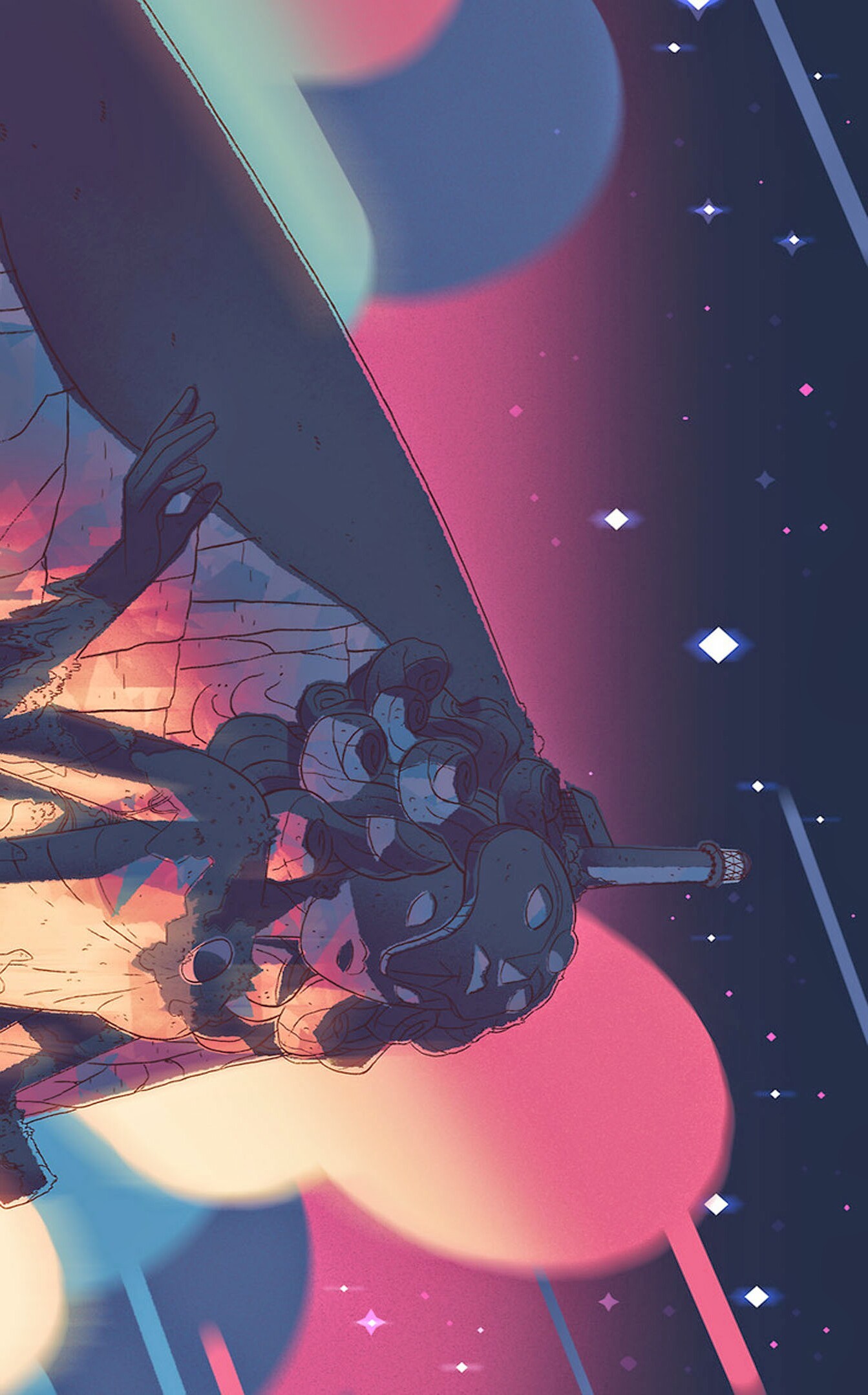 Steven Universe, Rosa, Full HD, sfondo per smartphone
