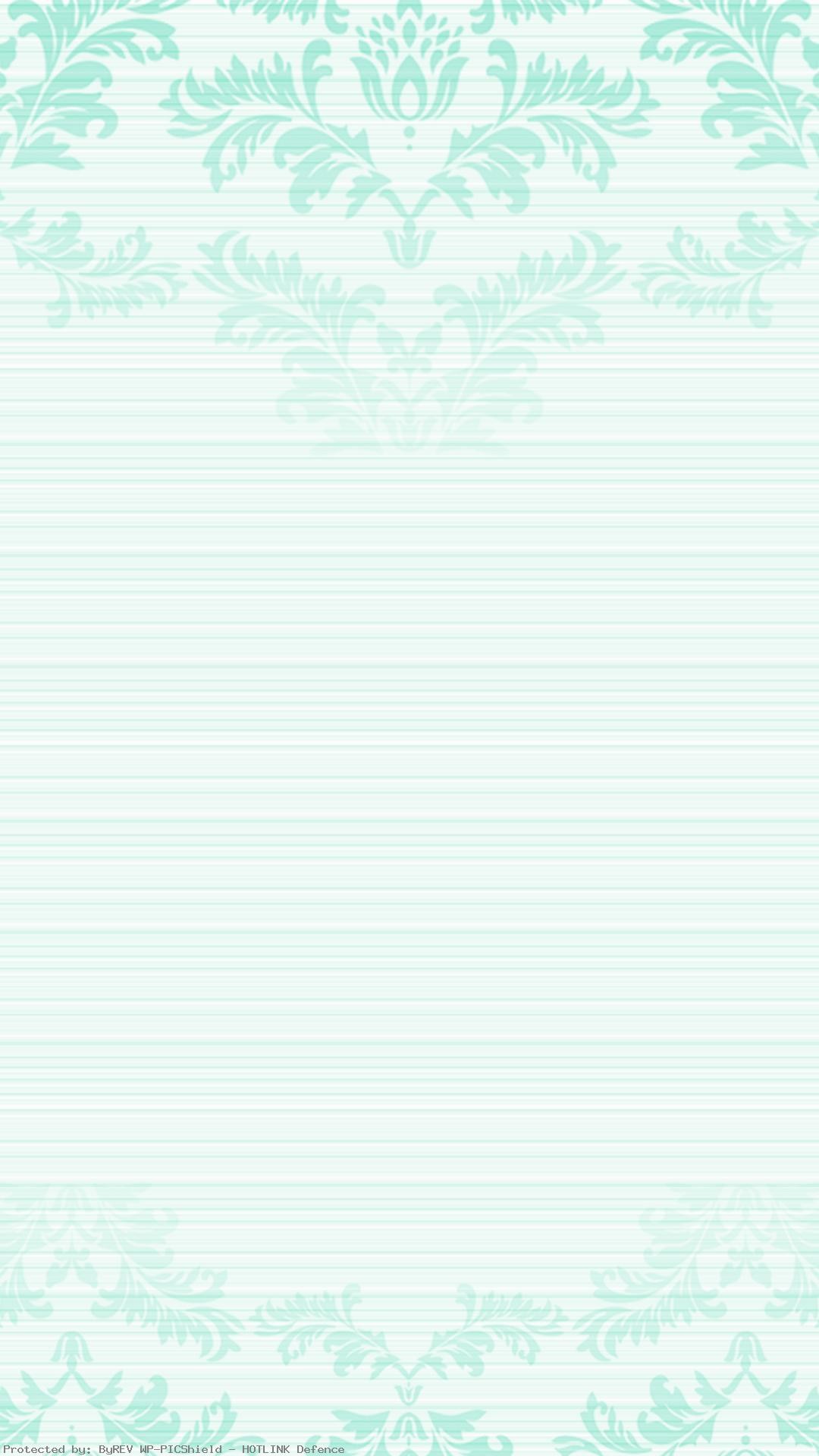 Damascato, Verde menta, Motivo, Bianco, Full HD, schermata di blocco del cellulare