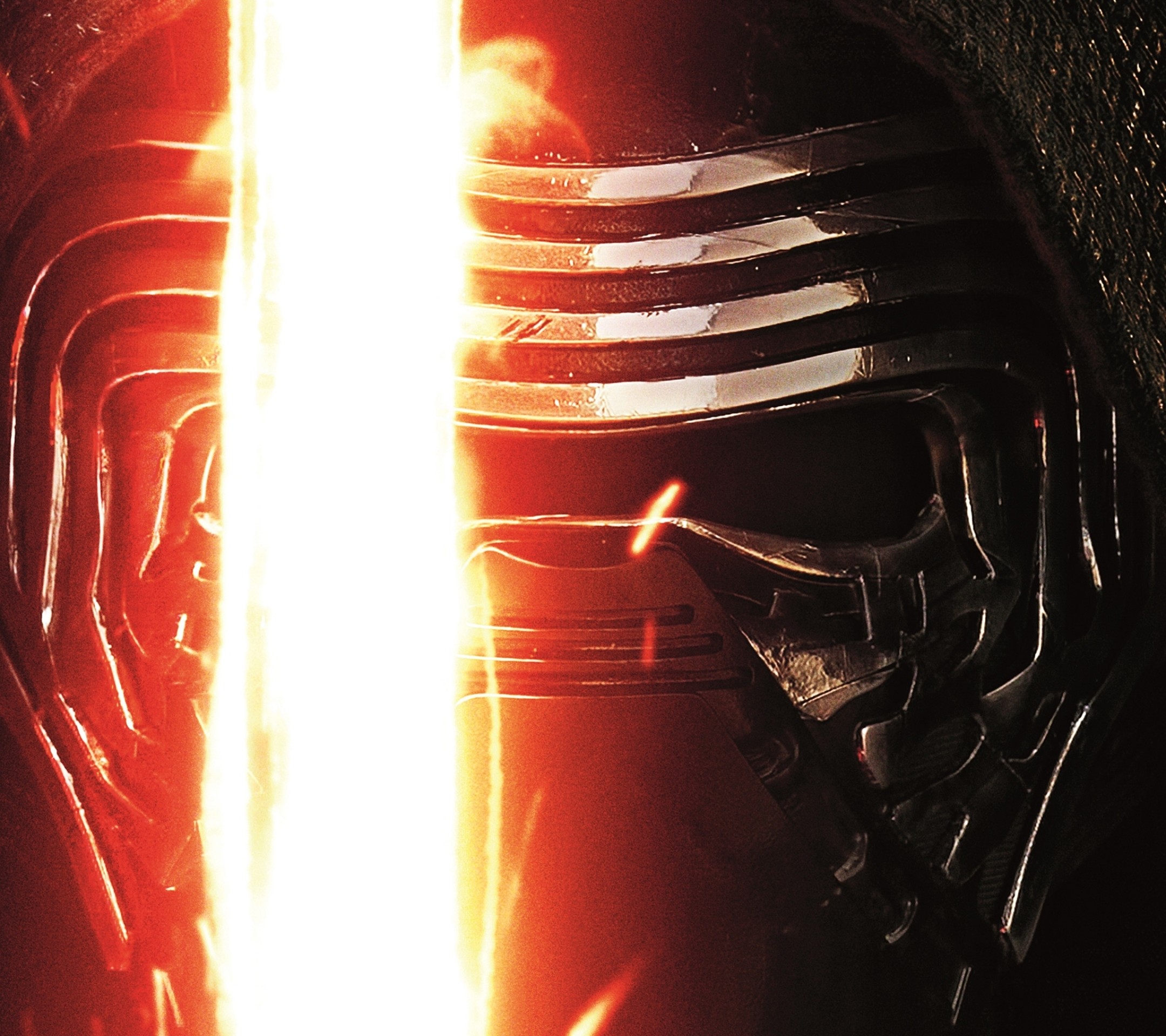Kylo Ren, Spada laser, Elmo, Primo piano, Full HD, schermata di blocco iPad