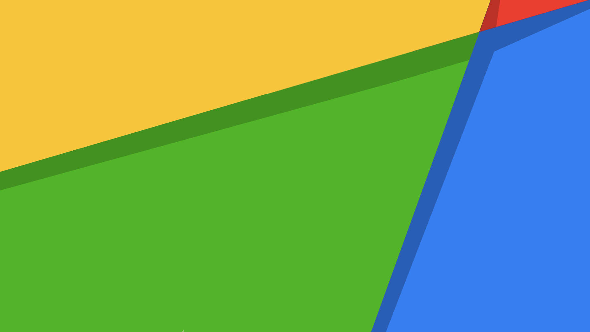 Geometrico, Giallo verde blu, sfondo Windows