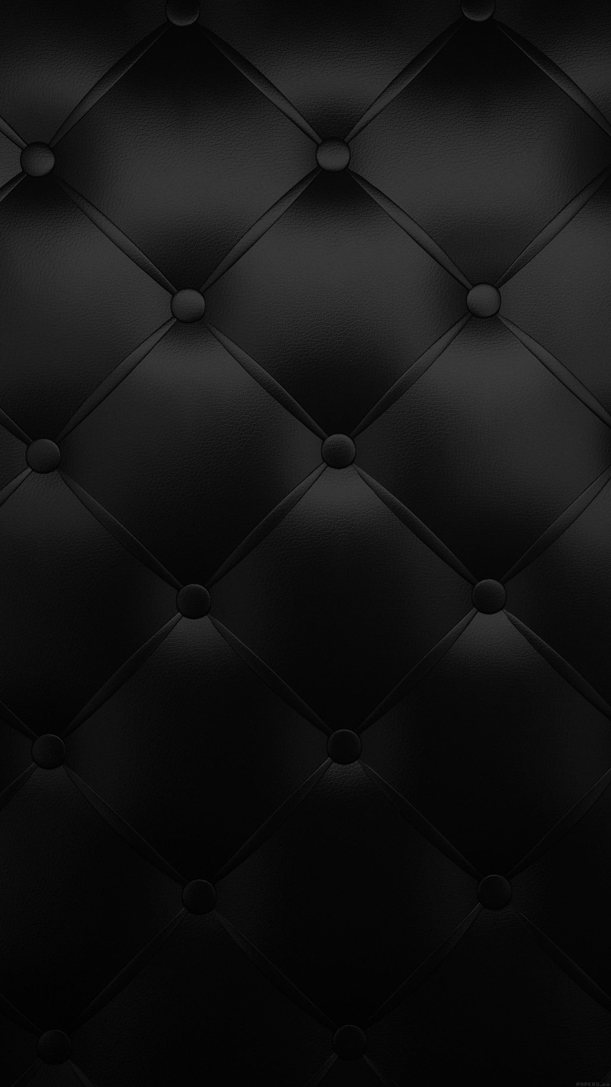 Capitonné, Pelle nera, Texture, Full HD, schermata di blocco del cellulare