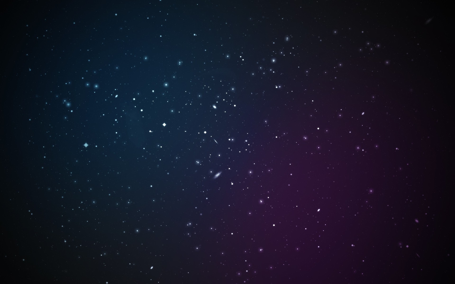 Stelle, Spazio, Viola scuro, Full HD, wallpaper per portatile