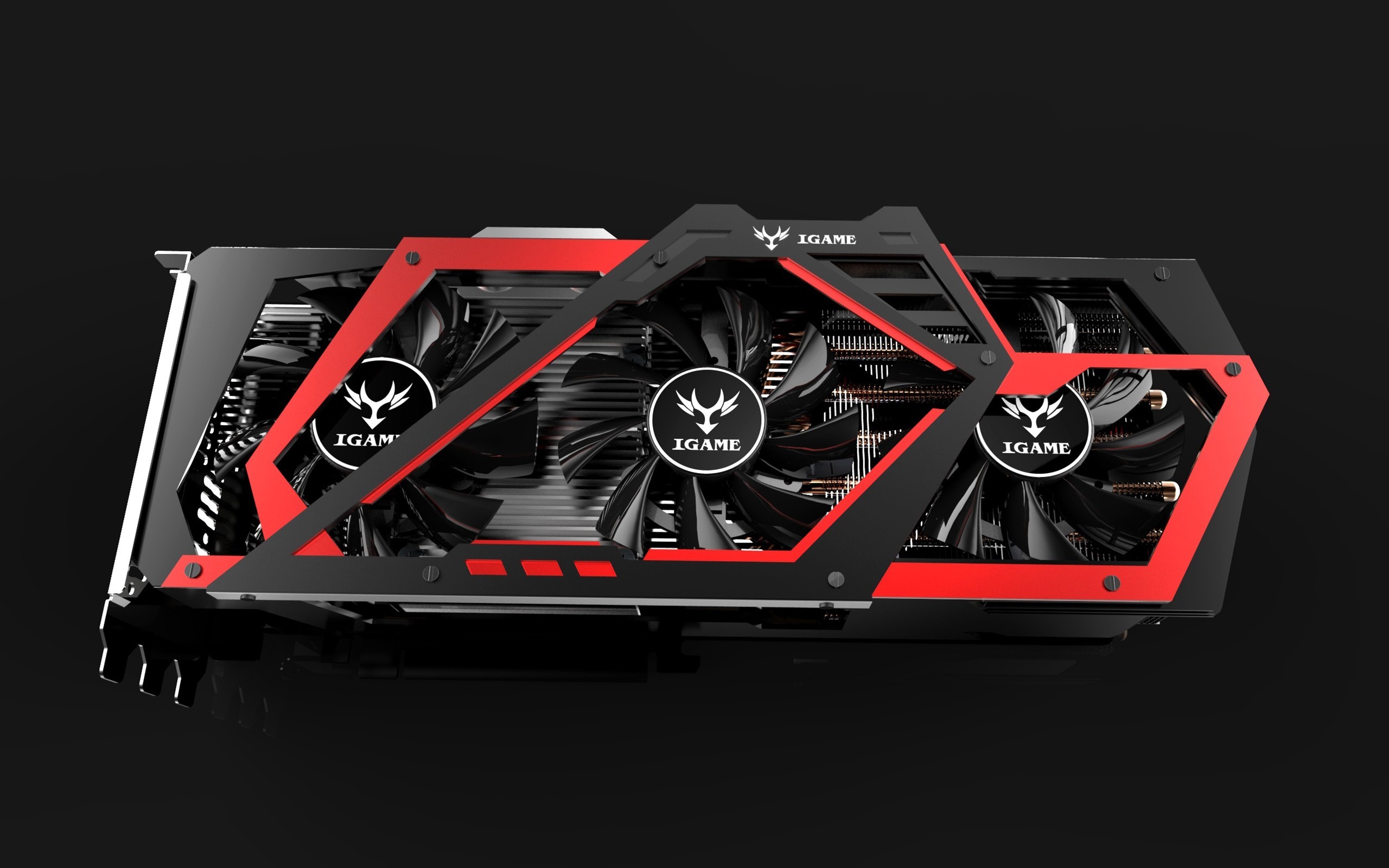 Colorful iGame, Scheda video, GPU, Rosso e nero, 2K, sfondo per PC e portatile