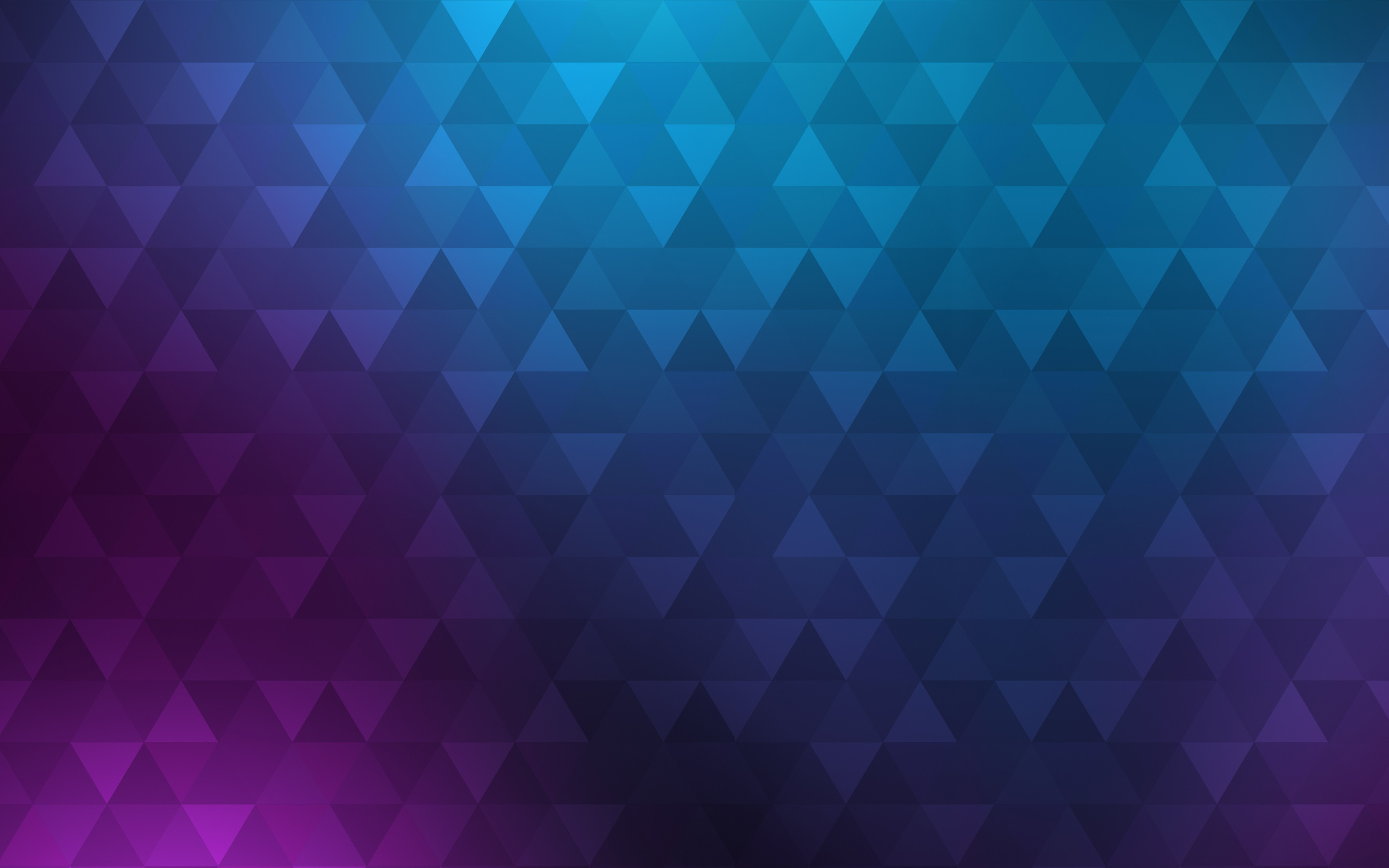 Triangoli, Geometrico, Gradiente blu viola, 16:10 2K, sfondo widescreen