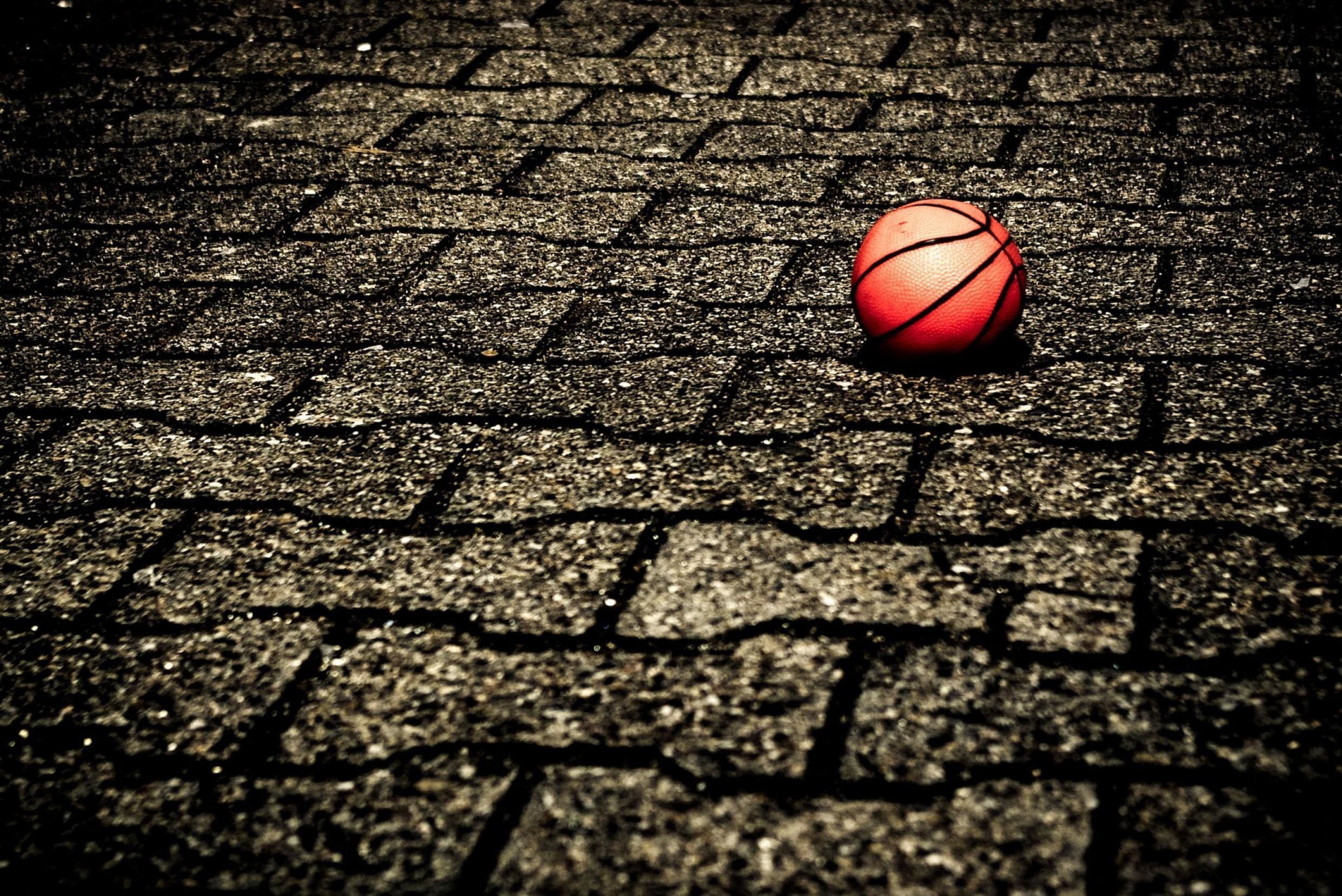 Pallone da basket, Pavé, Minimalismo, Full HD, sfondo desktop