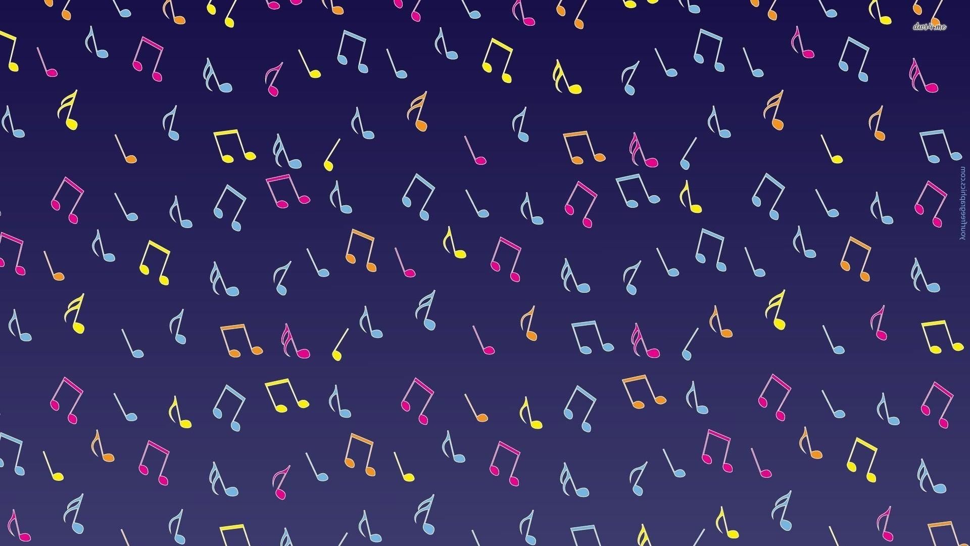 Note musicali, Motivo, Viola, Full HD, sfondo per PC e portatile