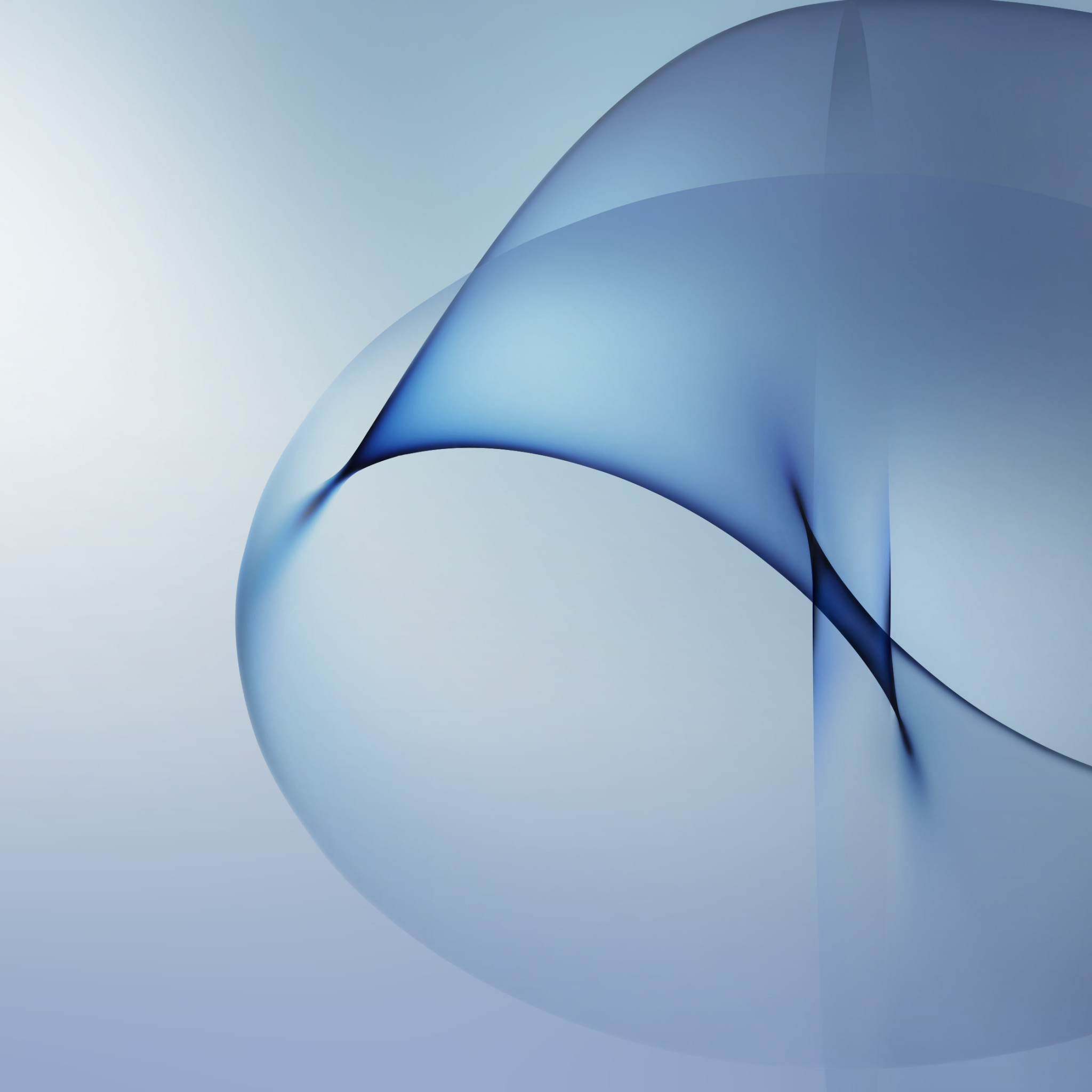 Samsung Galaxy, Curve astratte, Azzurro, Sfondo ufficiale, Full HD, wallpaper per tablet
