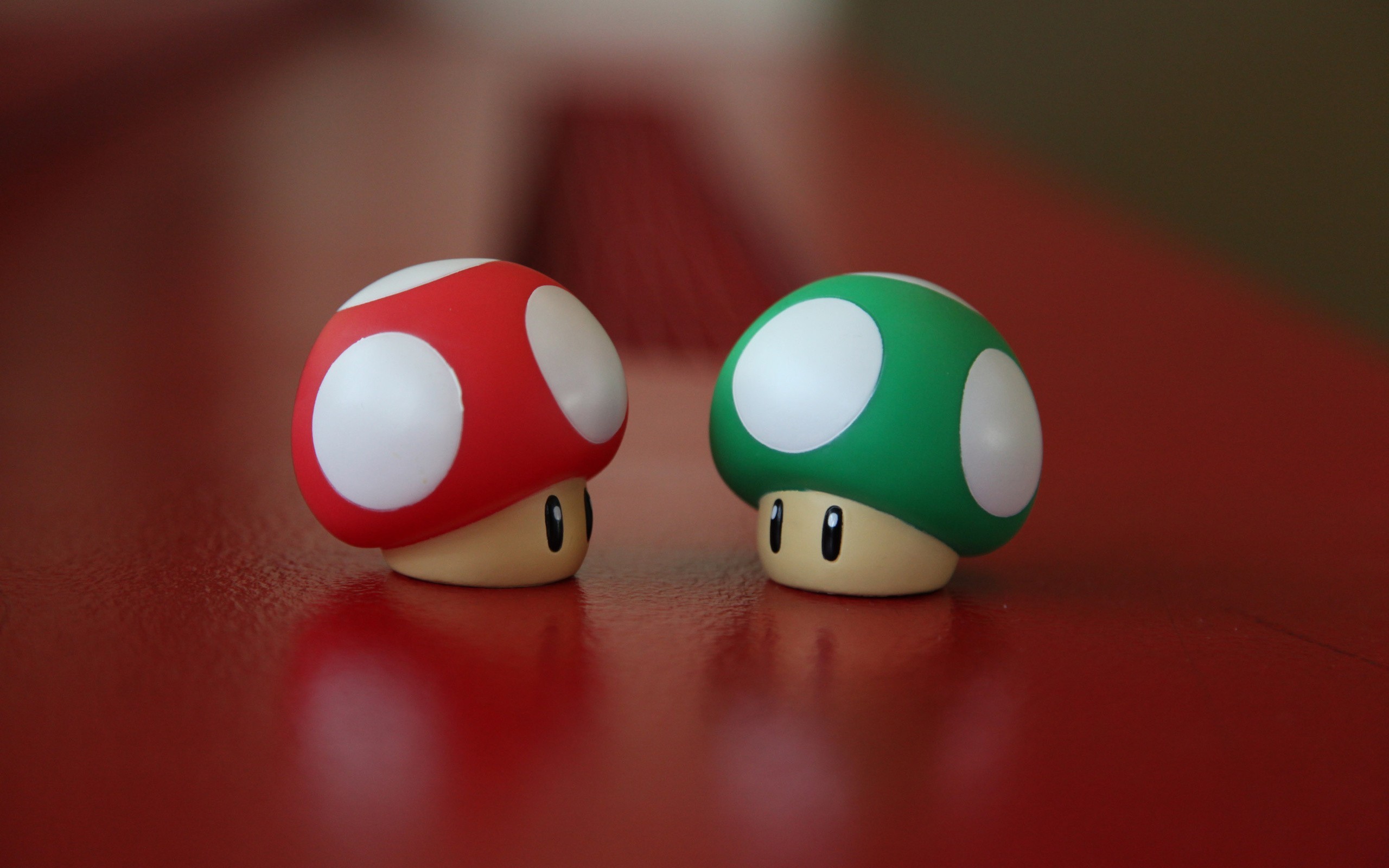 Super Fungo, Fungo 1-Up, Super Mario, Macro, 2K, sfondo Windows 11