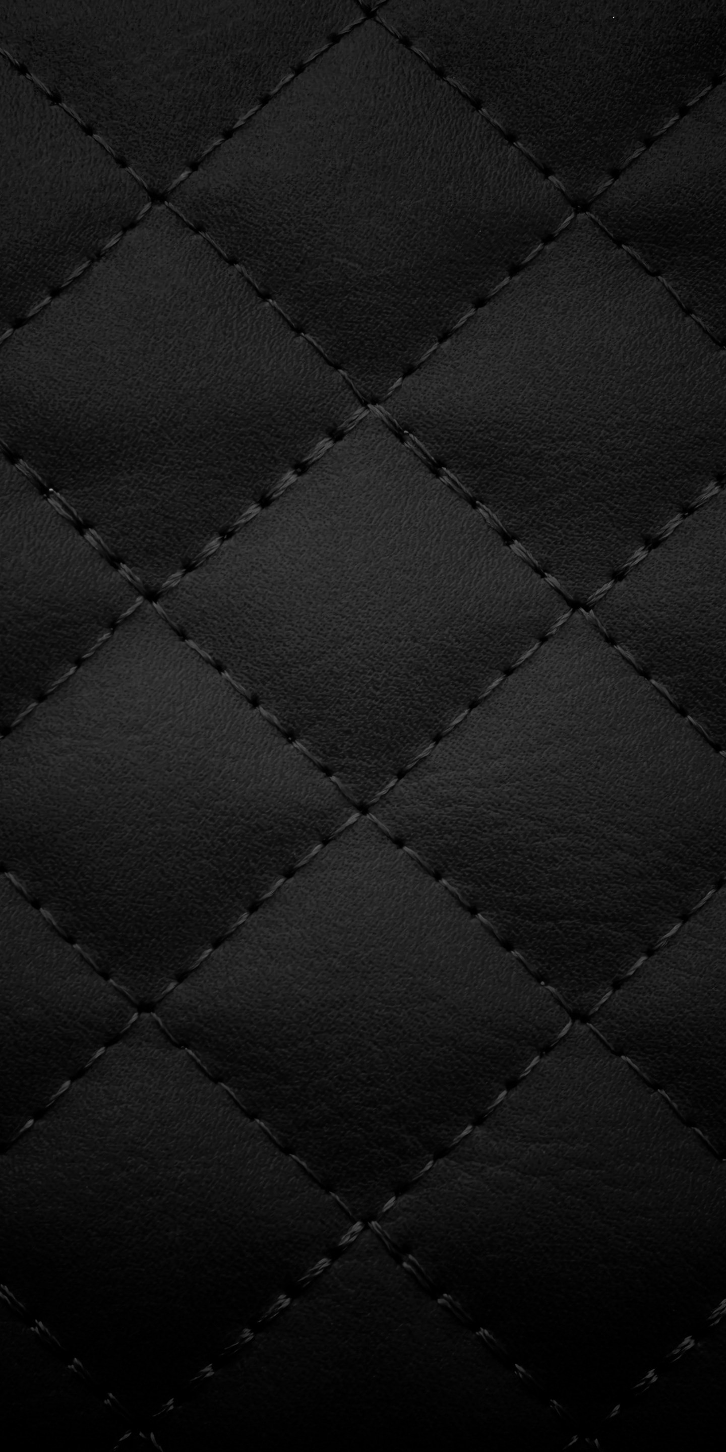 Pelle trapuntata, Texture, Nero, Lusso, sfondo Samsung