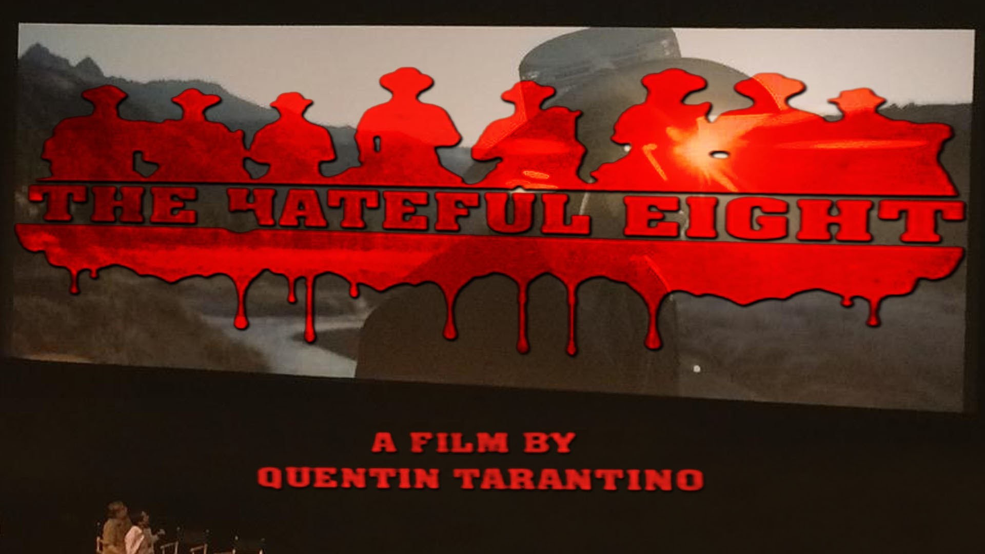The Hateful Eight, Quentin Tarantino, Titolo, Rosso, Sangue, 1920x1080, sfondo per PC