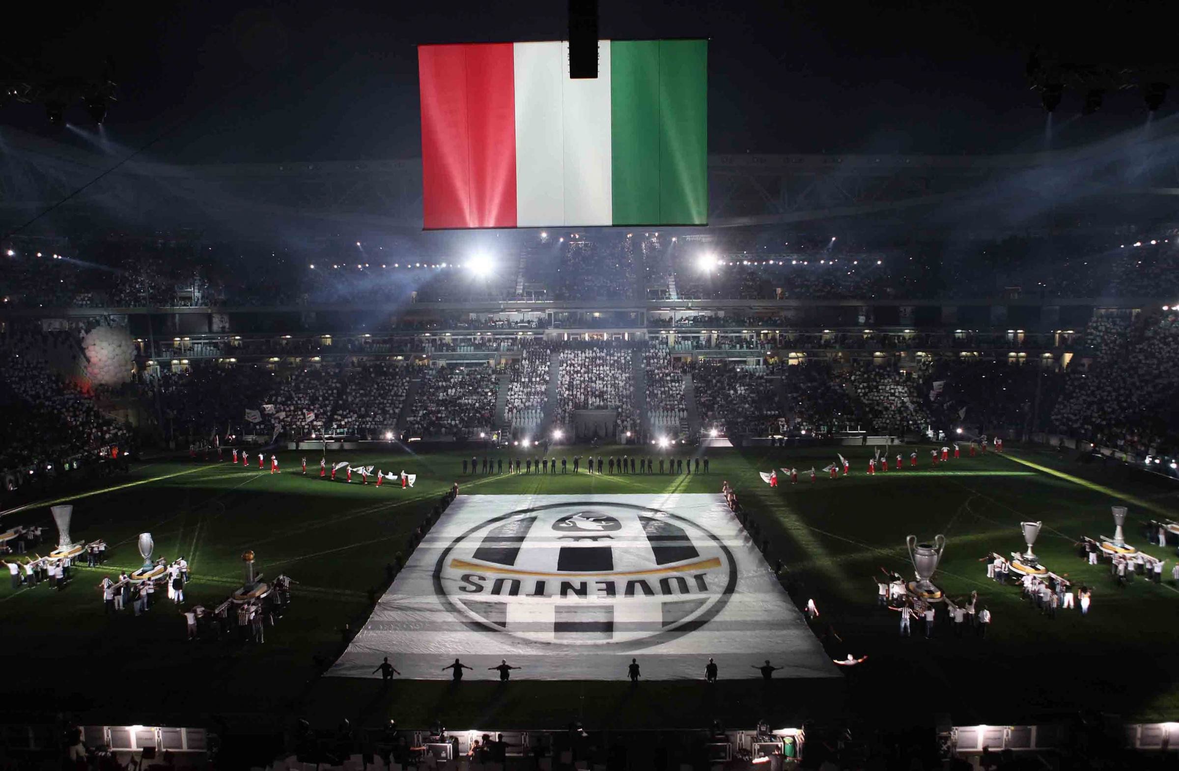 Juventus Stadium, Logo, Tricolore, Cerimonia, Full HD, sfondo desktop