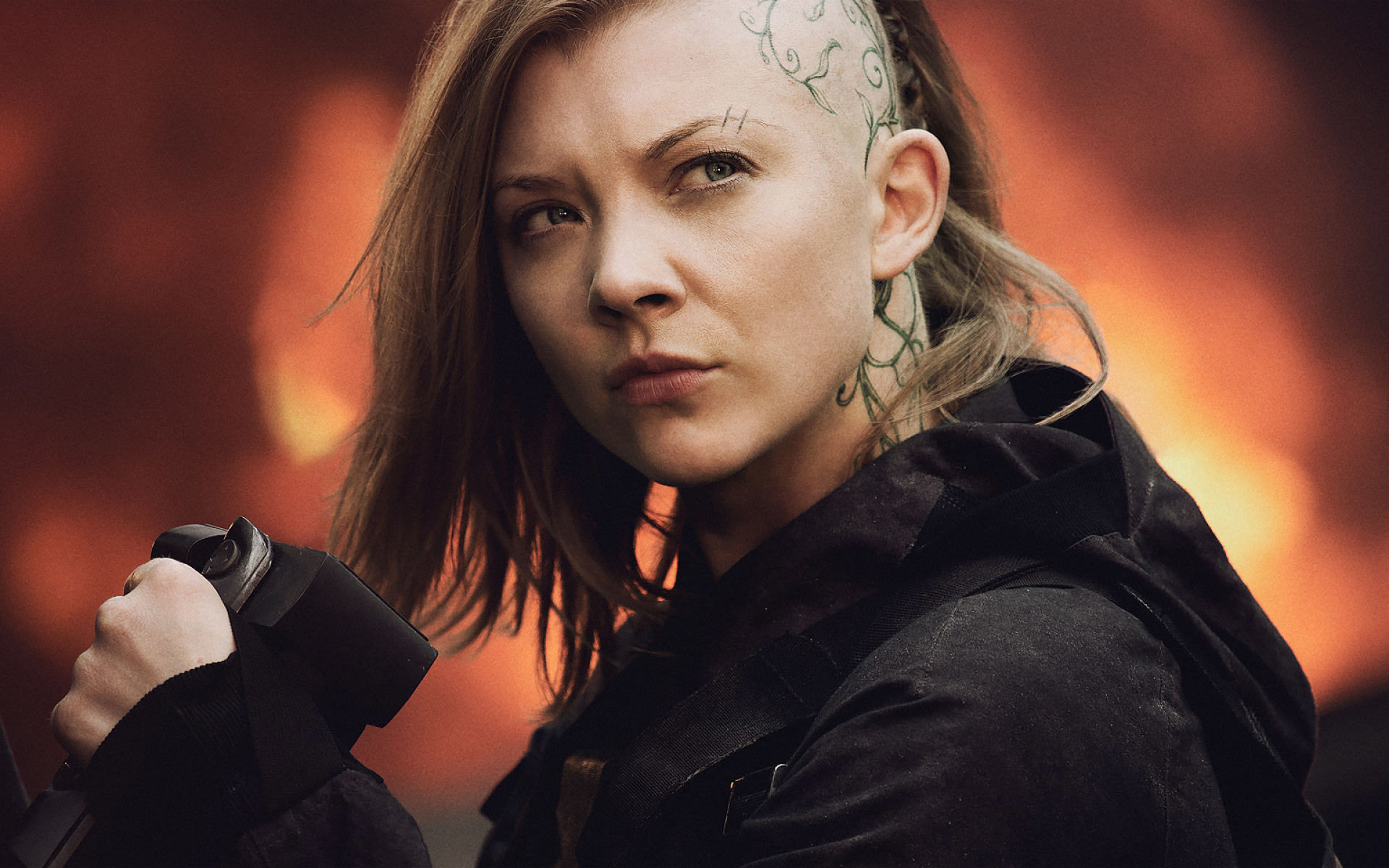 Natalie Dormer, Cressida, Hunger Games: Il canto della rivolta, Ritratto, sfondo 16:10 Full HD