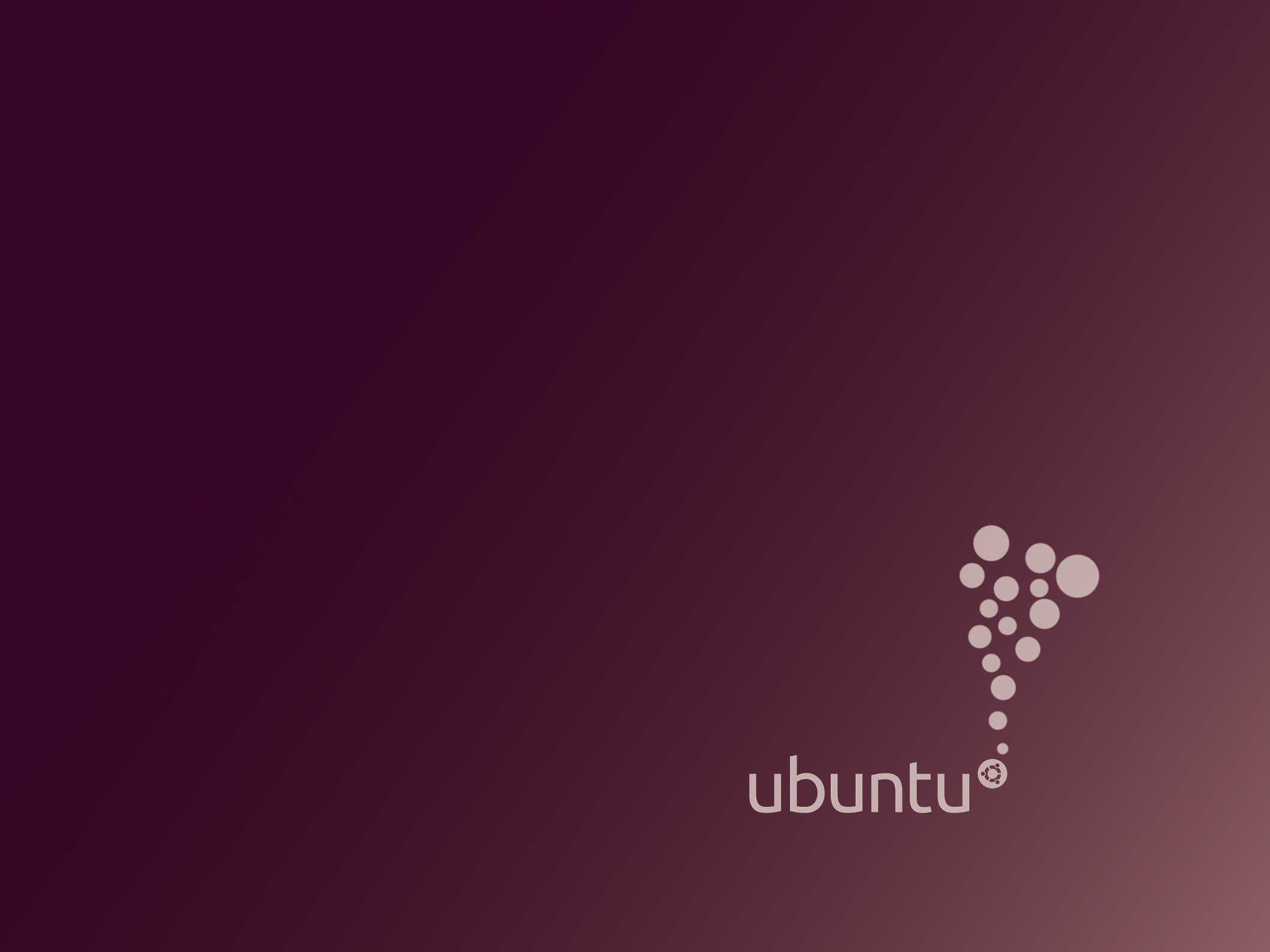 Ubuntu, Puntini, Bordeaux, Minimalista, Full HD, wallpaper per tablet