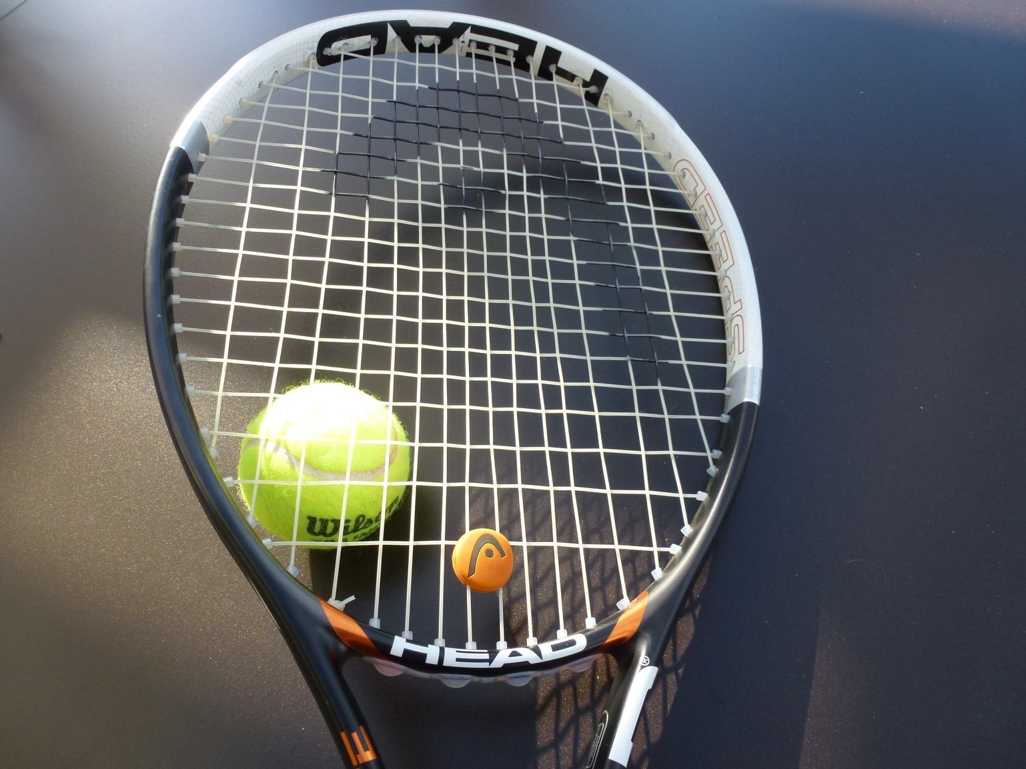 Head, Racchetta da tennis, Pallina da tennis, Full HD, sfondo per iPad e tablet