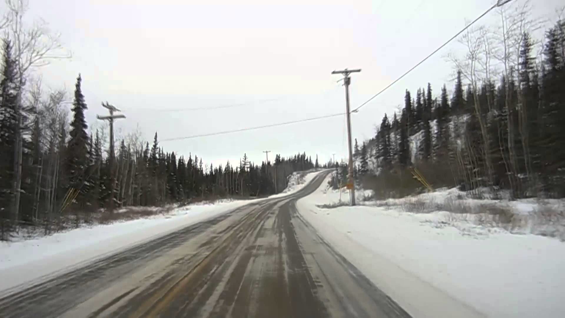 Alaska, Stecil Trail, Strada innevata, Into the Wild - Nelle terre selvagge, sfondo Full HD