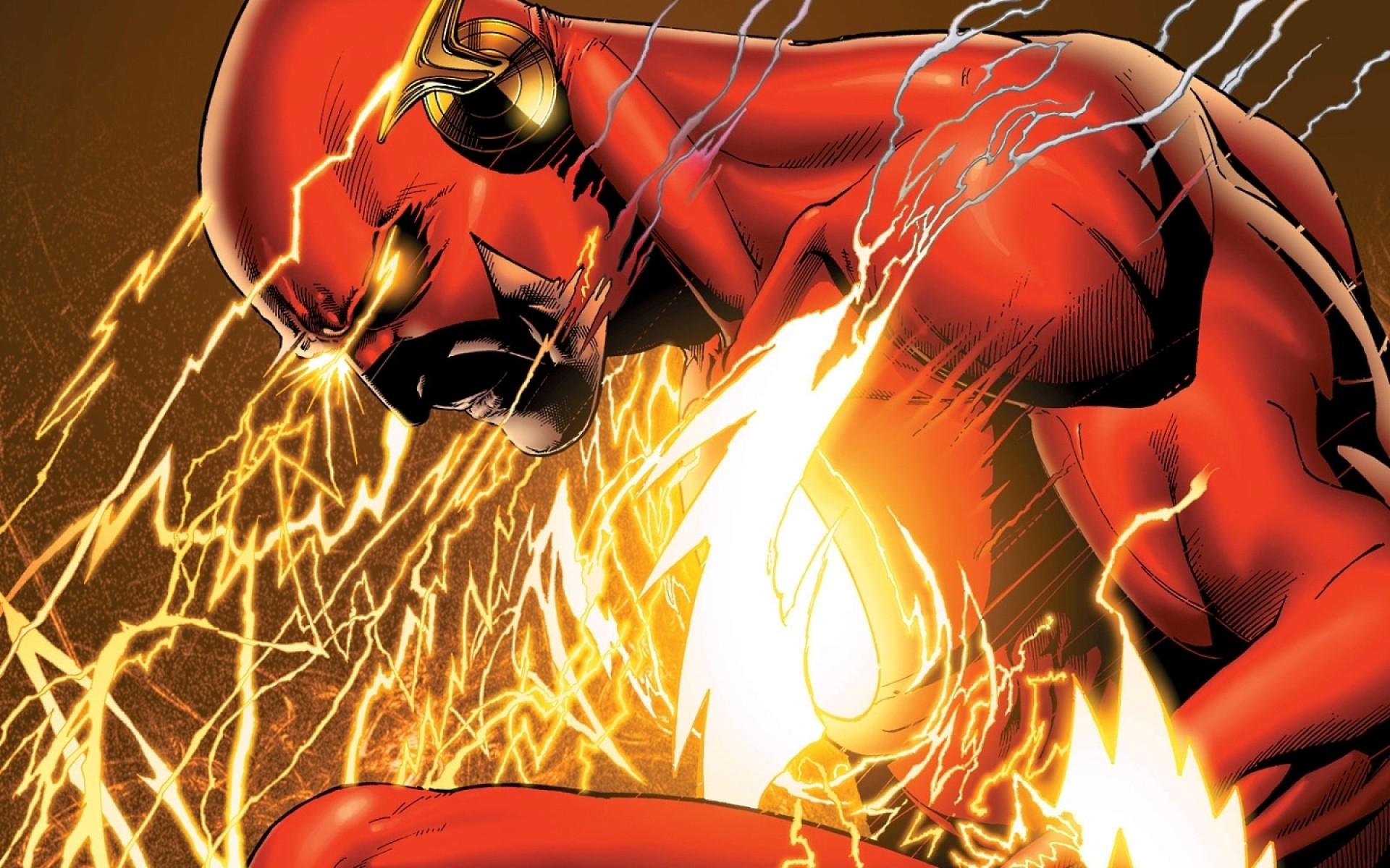 Flash, Fumetto, Fulmini, 1920x1200, sfondo MacBook Pro