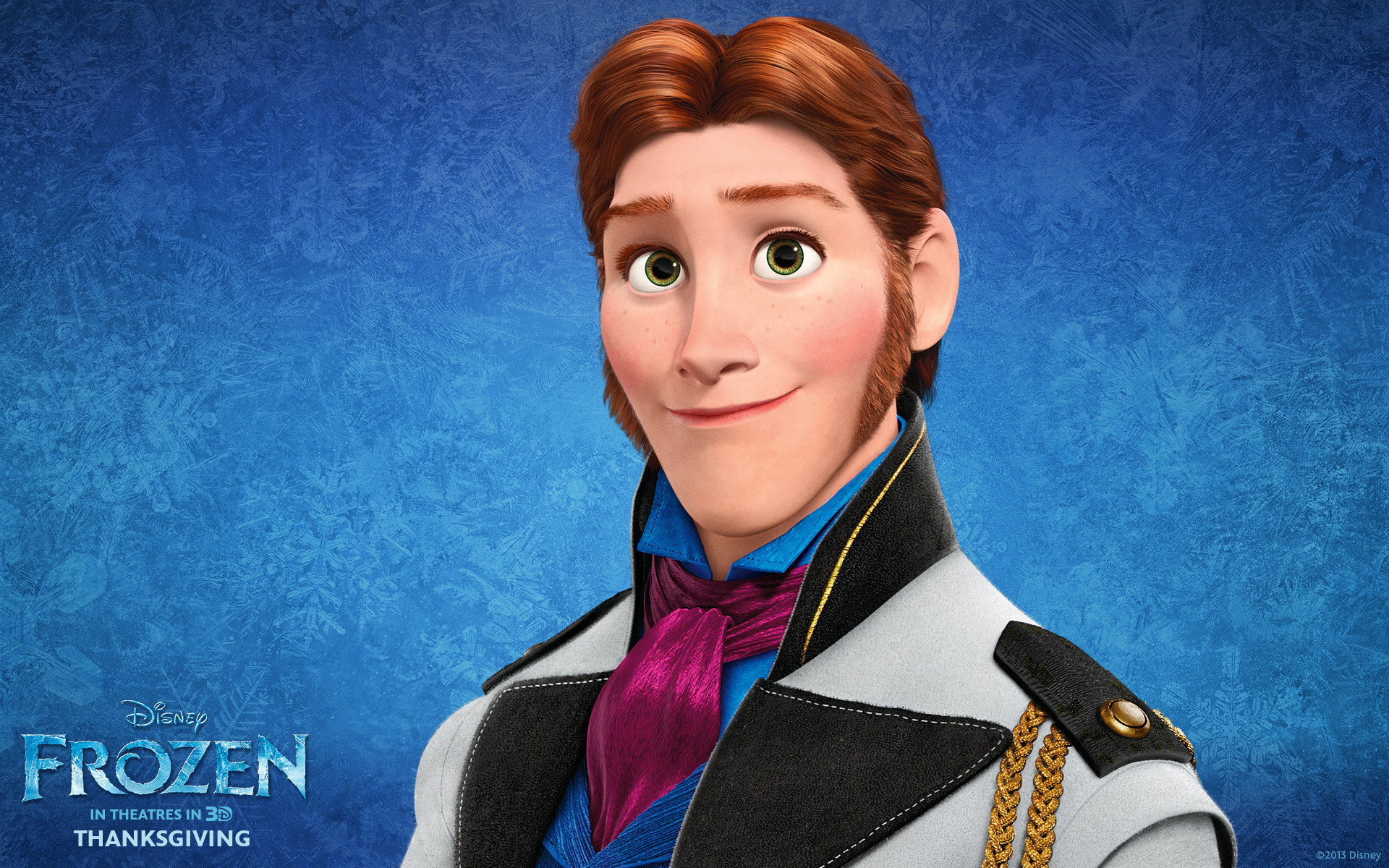 Hans, Frozen - Il regno di ghiaccio, Primo piano, Blu, 1920x1200, immagine di sfondo