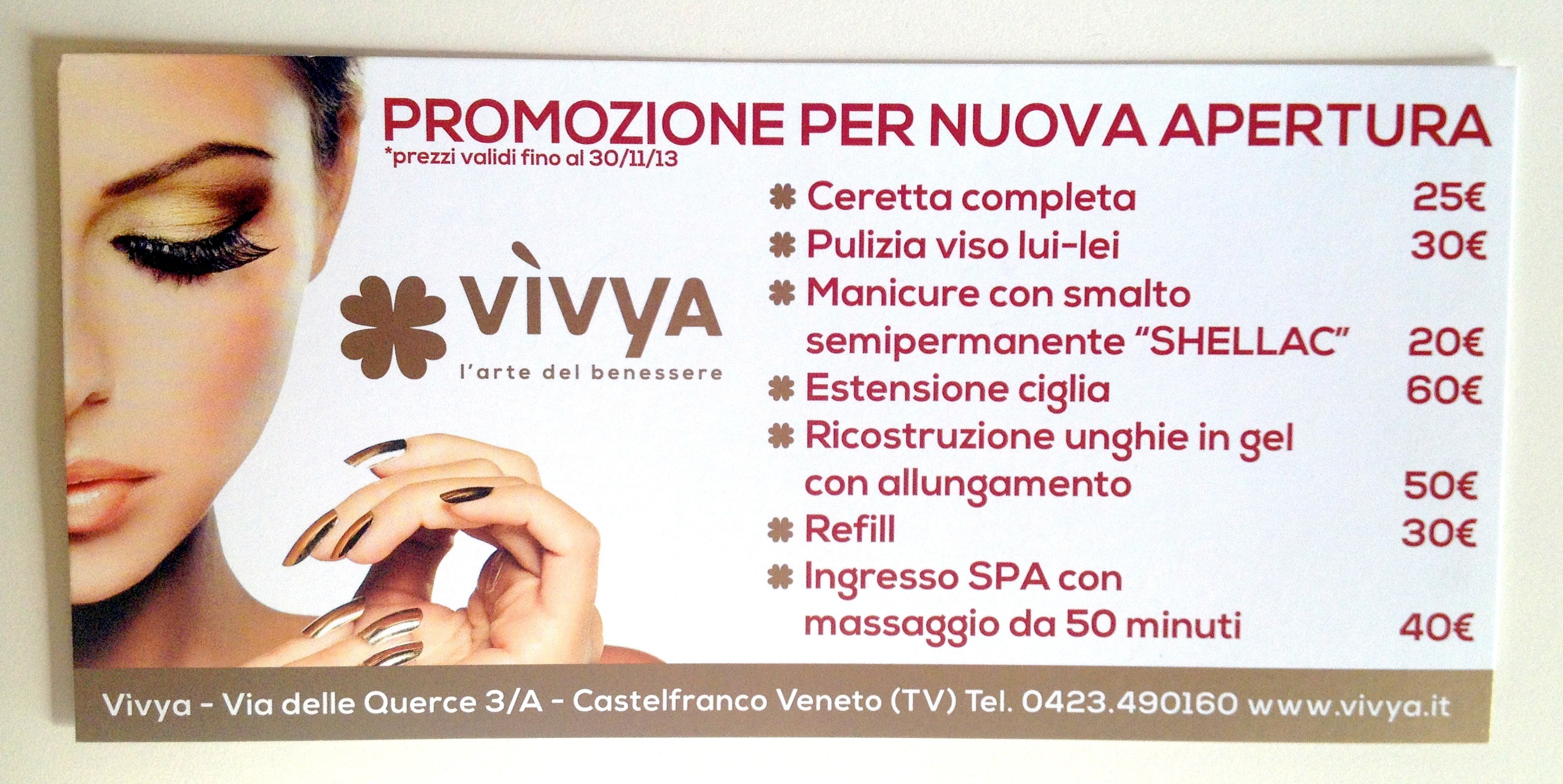 Volantino, Centro estetico, Promozione, Manicure, Trucco, 2K, sfondo Windows 11