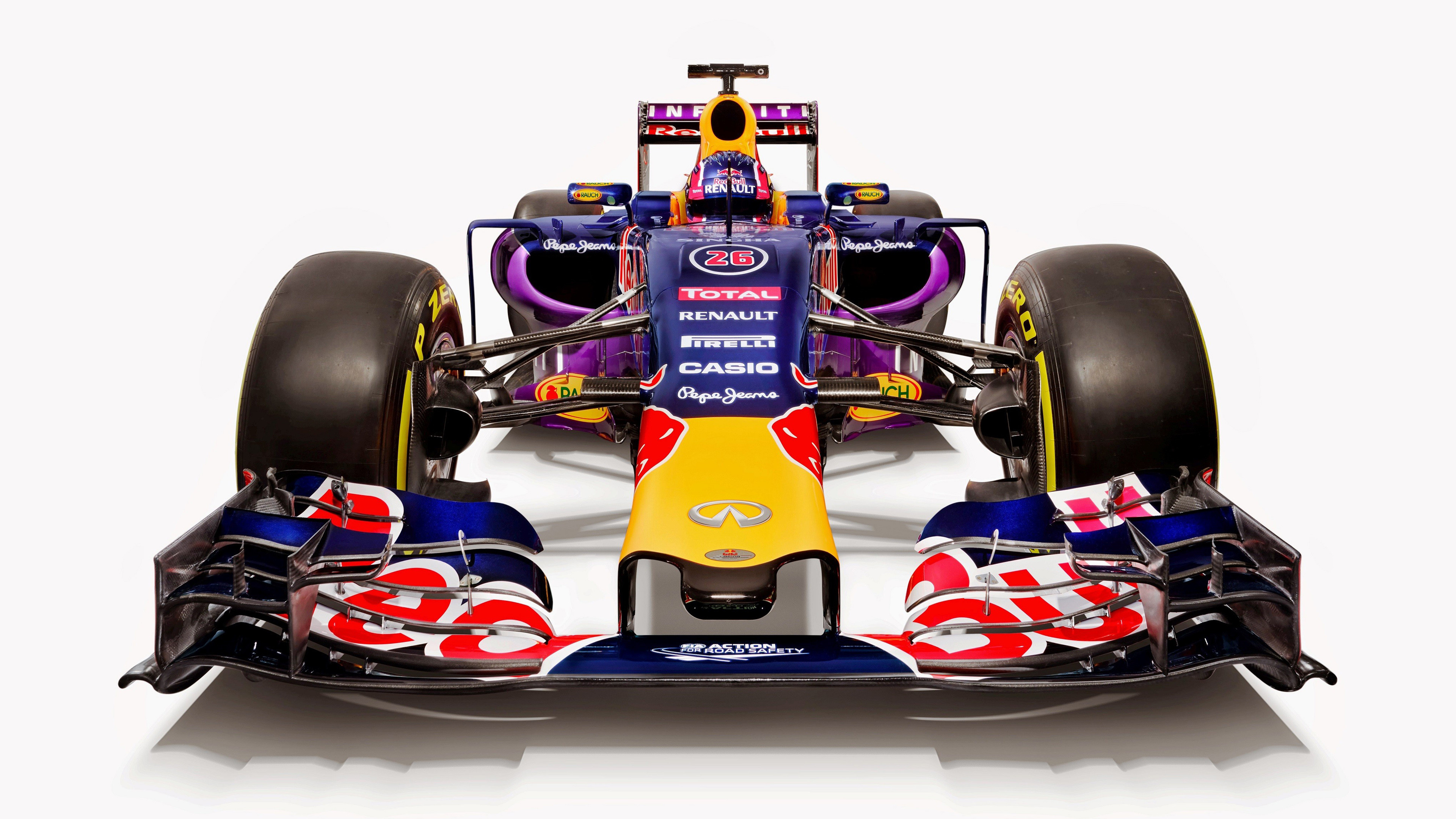 Red Bull RB11, Red Bull Racing, Formula 1, Sfondo bianco, 3840x2160, wallpaper desktop