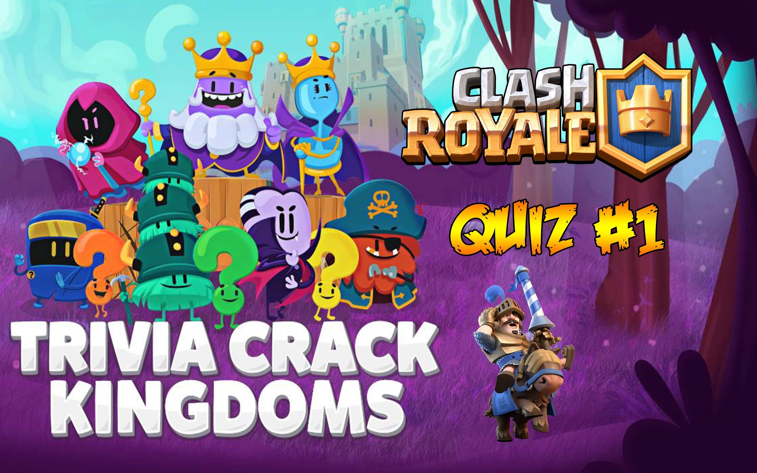 Clash Royale, Trivia Crack Kingdoms, Quiz, Re Blu, Personaggi, 2560x1600, sfondo MacBook Pro