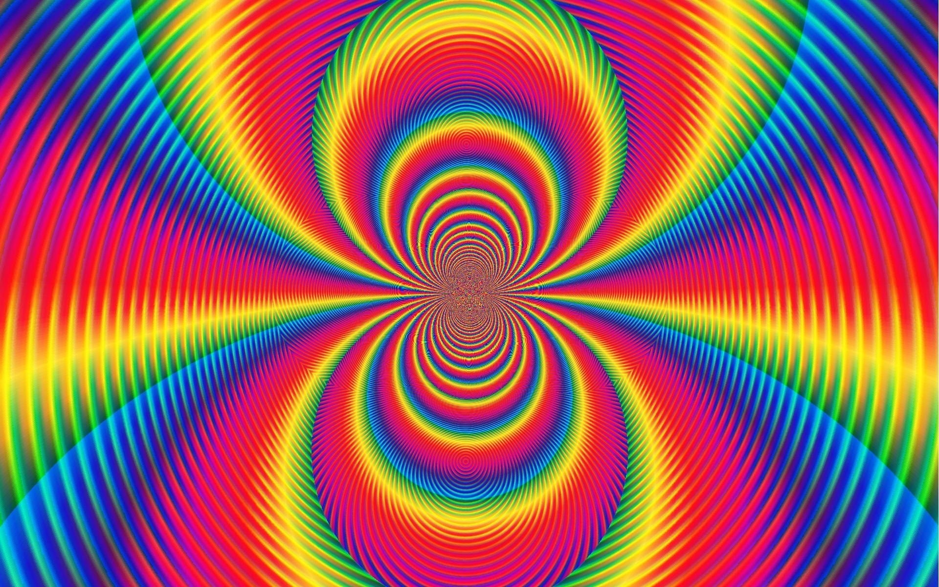 Arcobaleno, Psichedelico, Illusione ottica, 1920x1200, immagine di sfondo