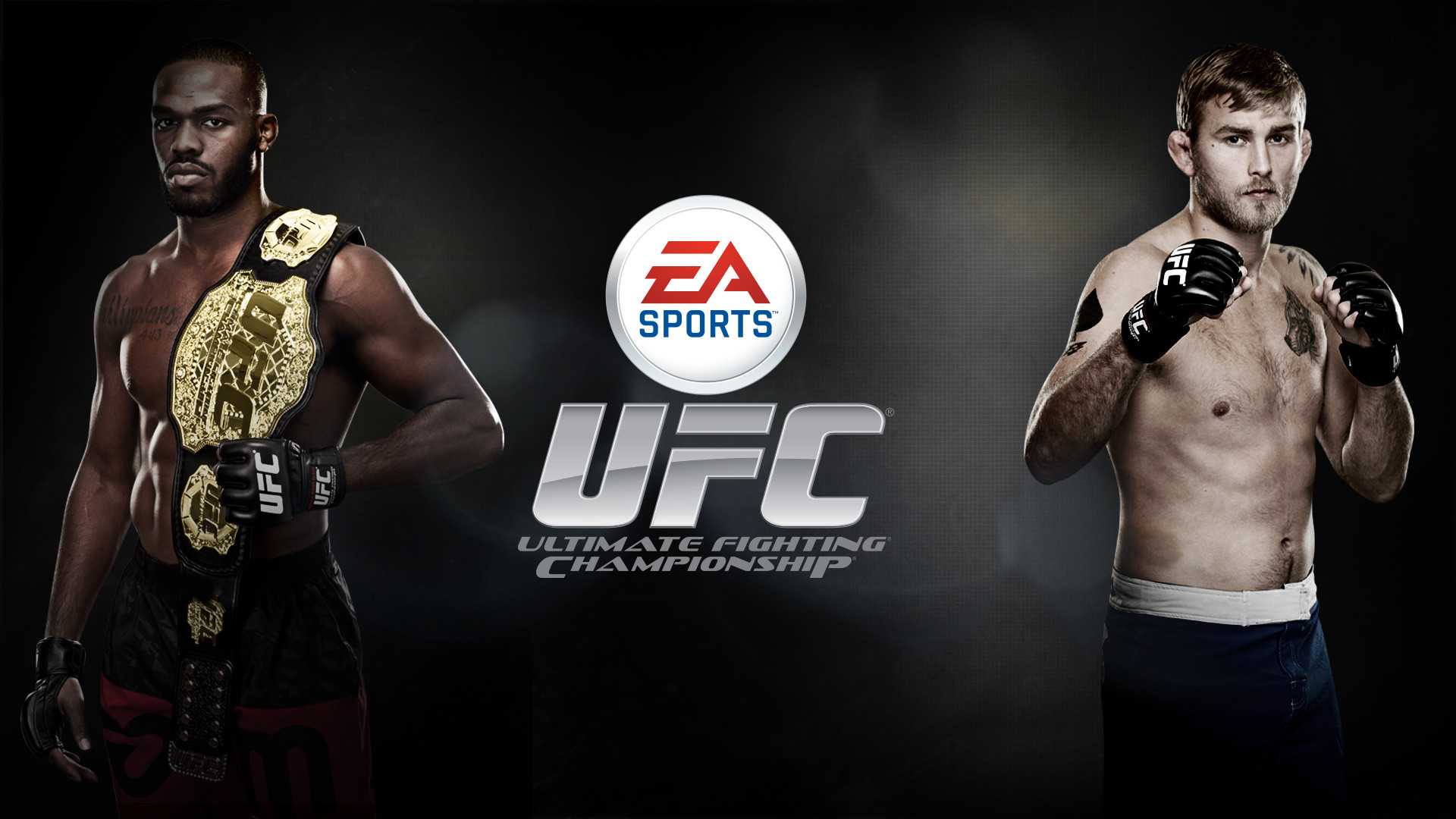 EA Sports UFC, Jon Jones, Alexander Gustafsson, Cintura da campione, sfondo desktop 1080p