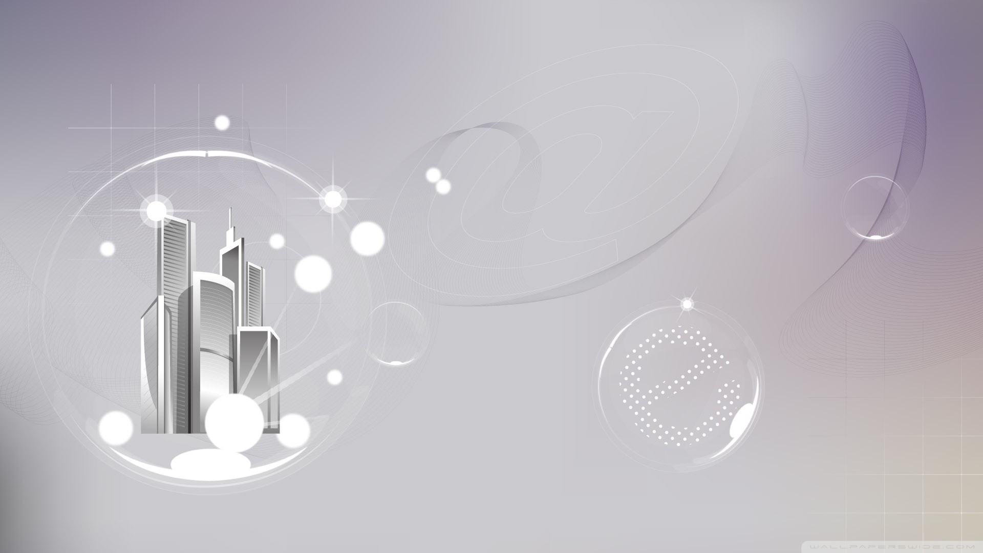Grattacieli, Bolla, Grigio, Minimalismo, 1920x1080, sfondo per PC