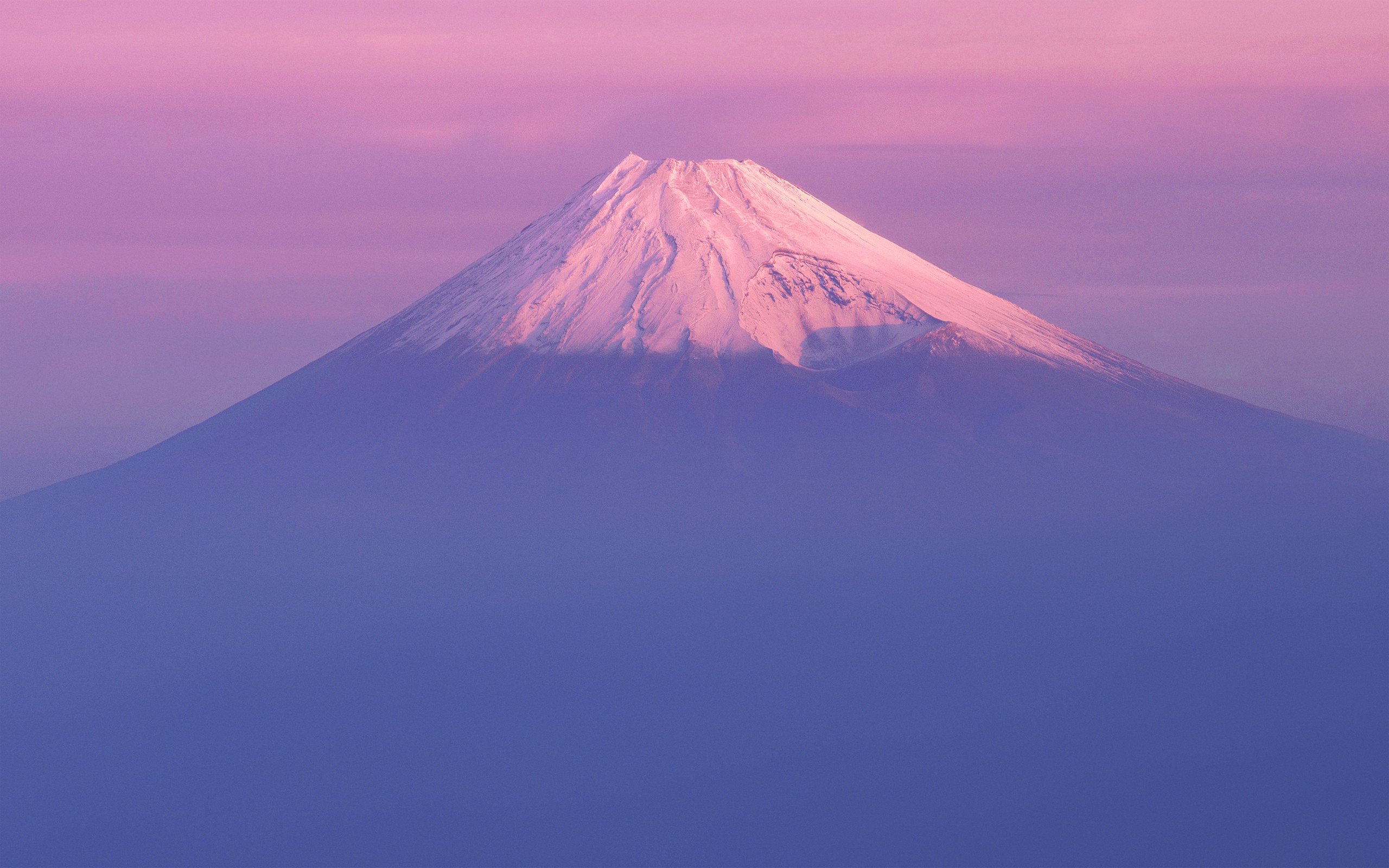 Monte Fuji, OS X Lion, Giappone, Viola, sfondo desktop MacBook