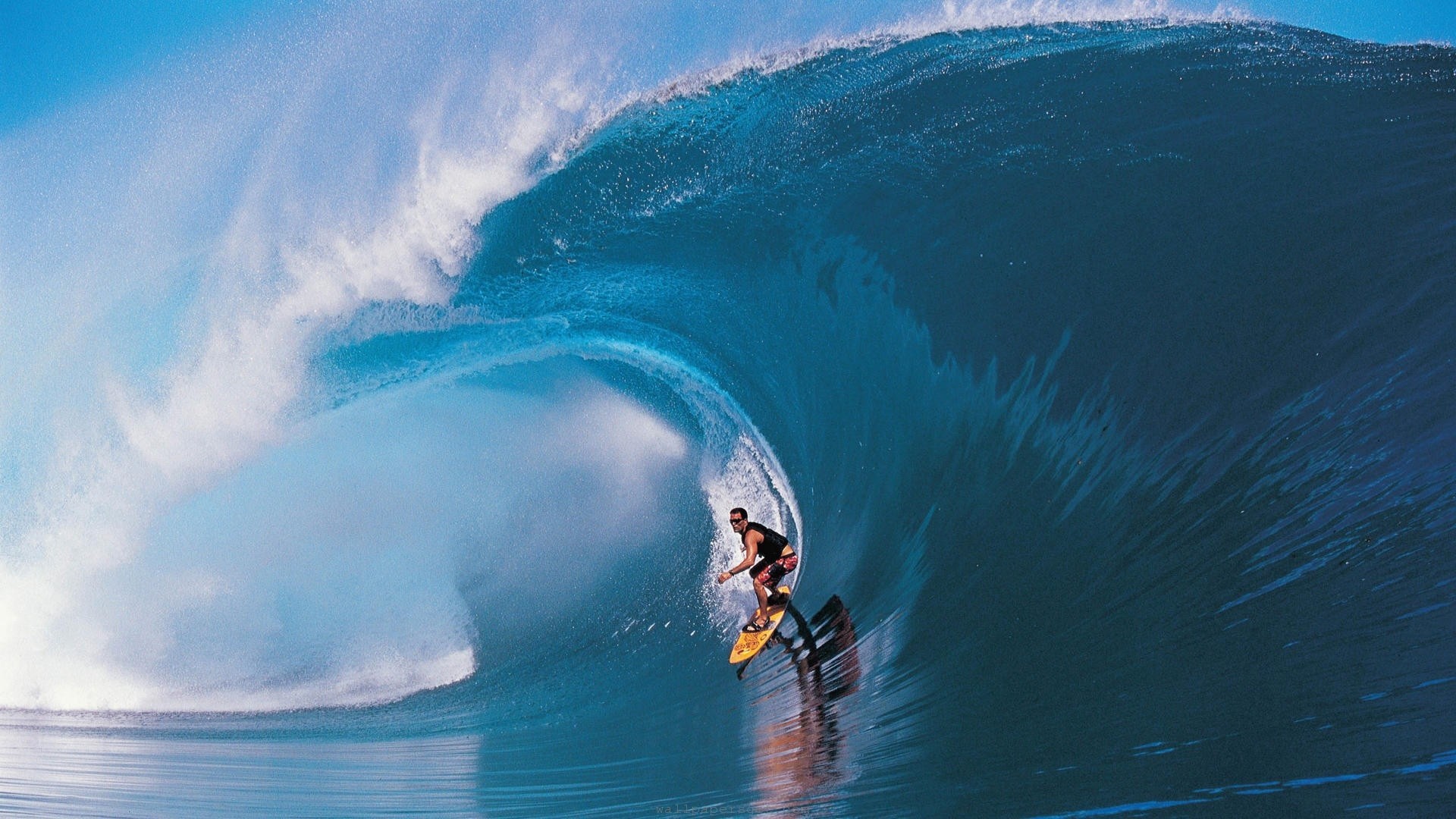 Surf, Onda gigante, Oceano, Full HD, sfondo per PC