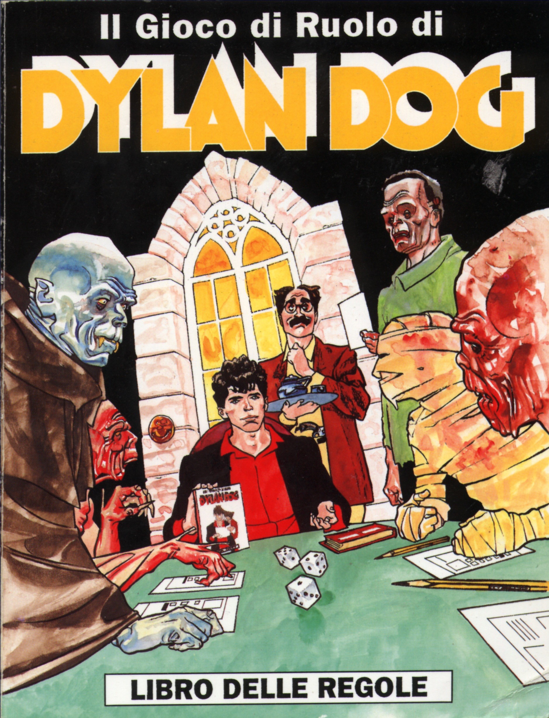 Il Gioco di Ruolo di Dylan Dog, Dylan Dog, Libro delle regole, Copertina, schermata Home iPad