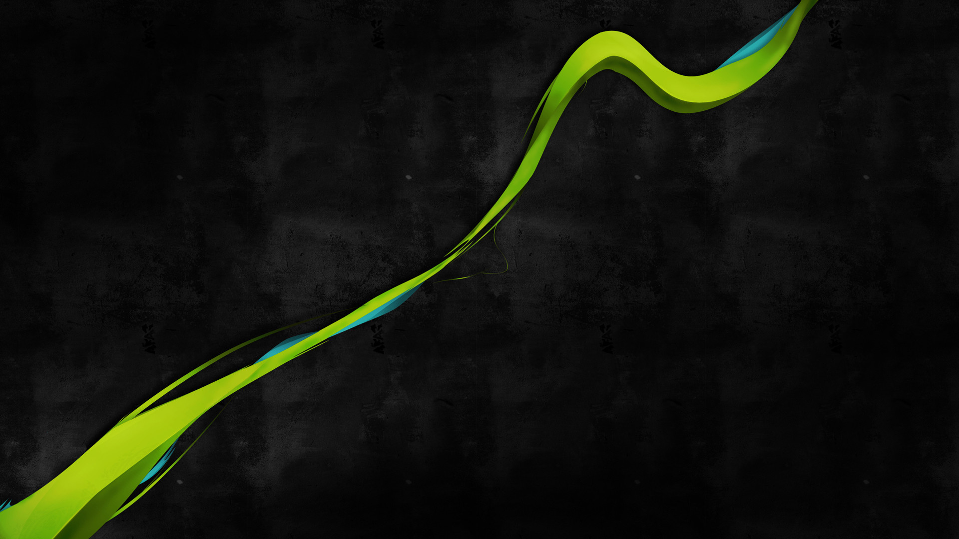 Nastro, Verde lime, Sfondo nero, Full HD, wallpaper per PC