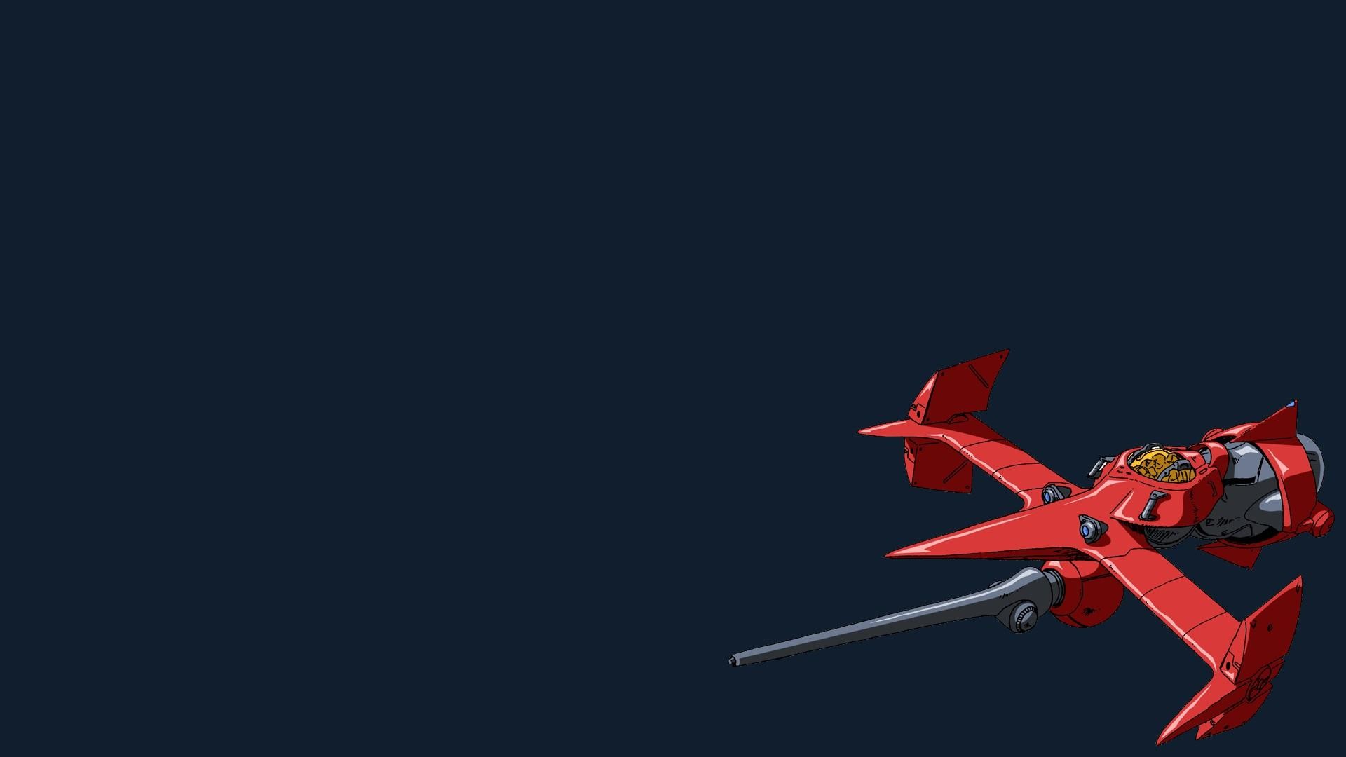 Swordfish II, Cowboy Bebop, Minimalismo, Blu scuro, Full HD, sfondo Windows 11