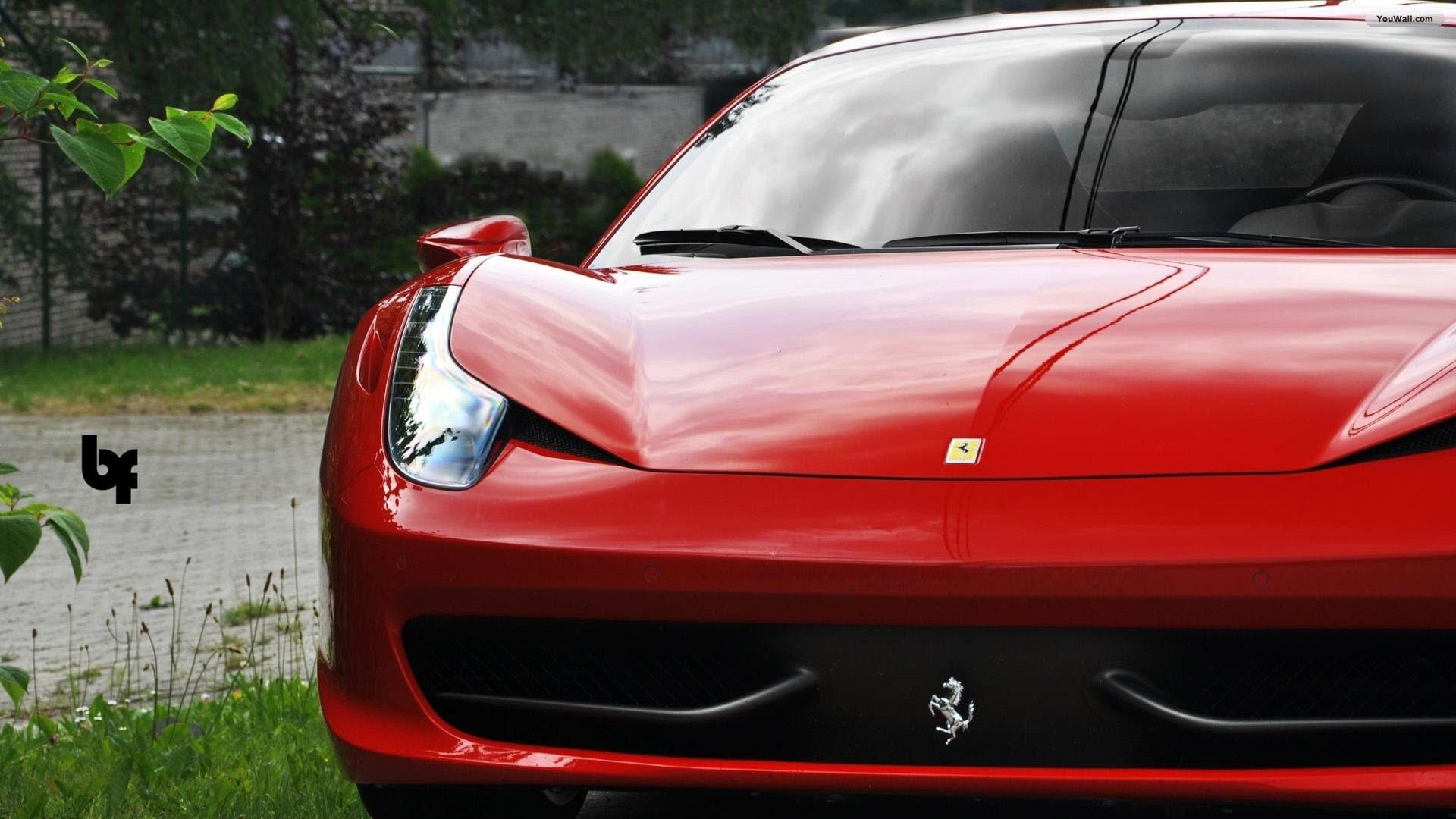 Ferrari 458 Italia, Ferrari, Primo piano, Rosso, 1920x1080, sfondo per PC