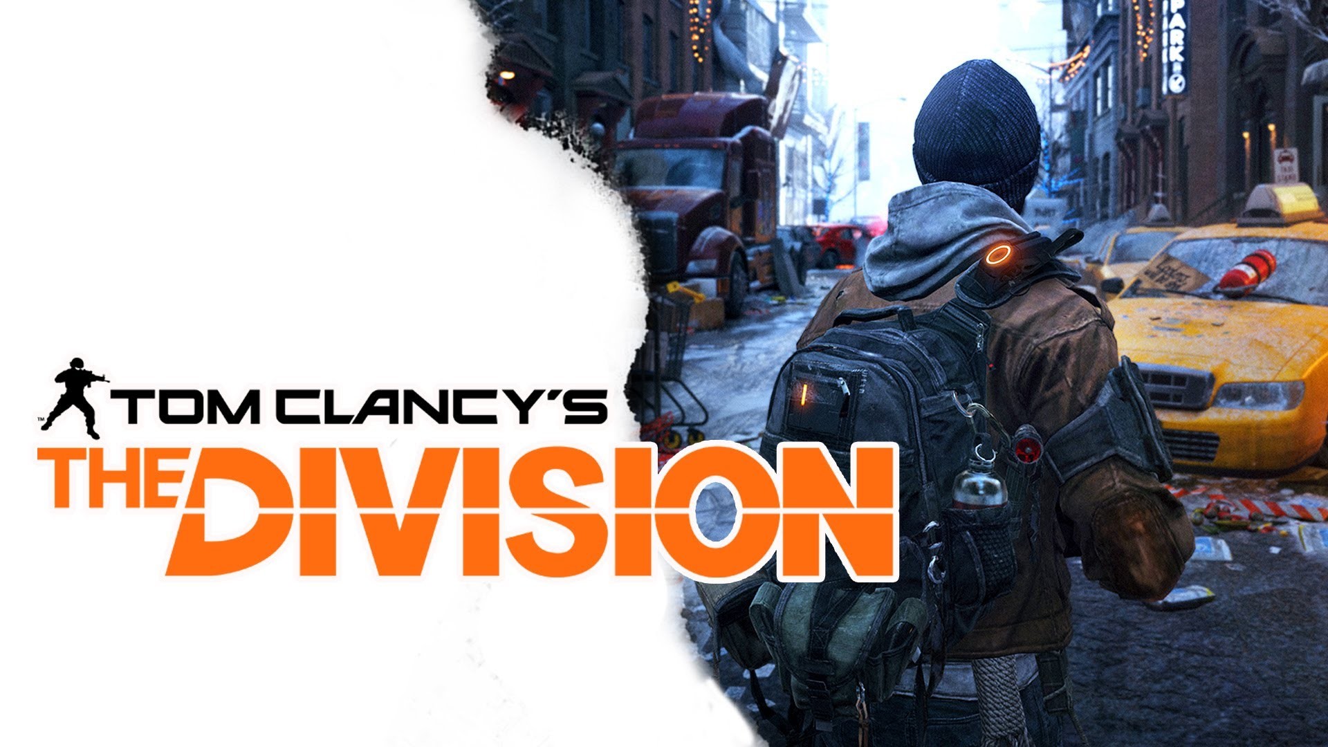 Tom Clancy's The Division, Agente, Taxi giallo, Logo, Full HD, sfondo per portatile