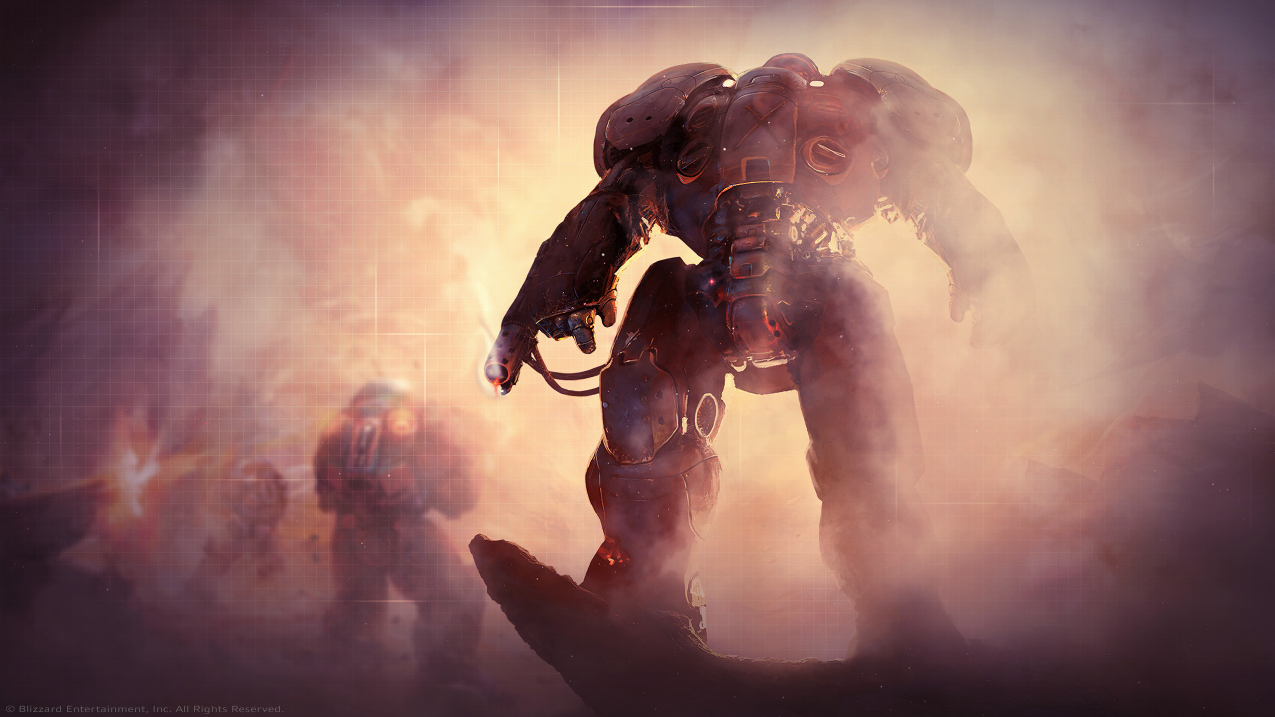 StarCraft, Marine, Armatura, Fantascienza, Fumo, 2560x1440, sfondo per PC