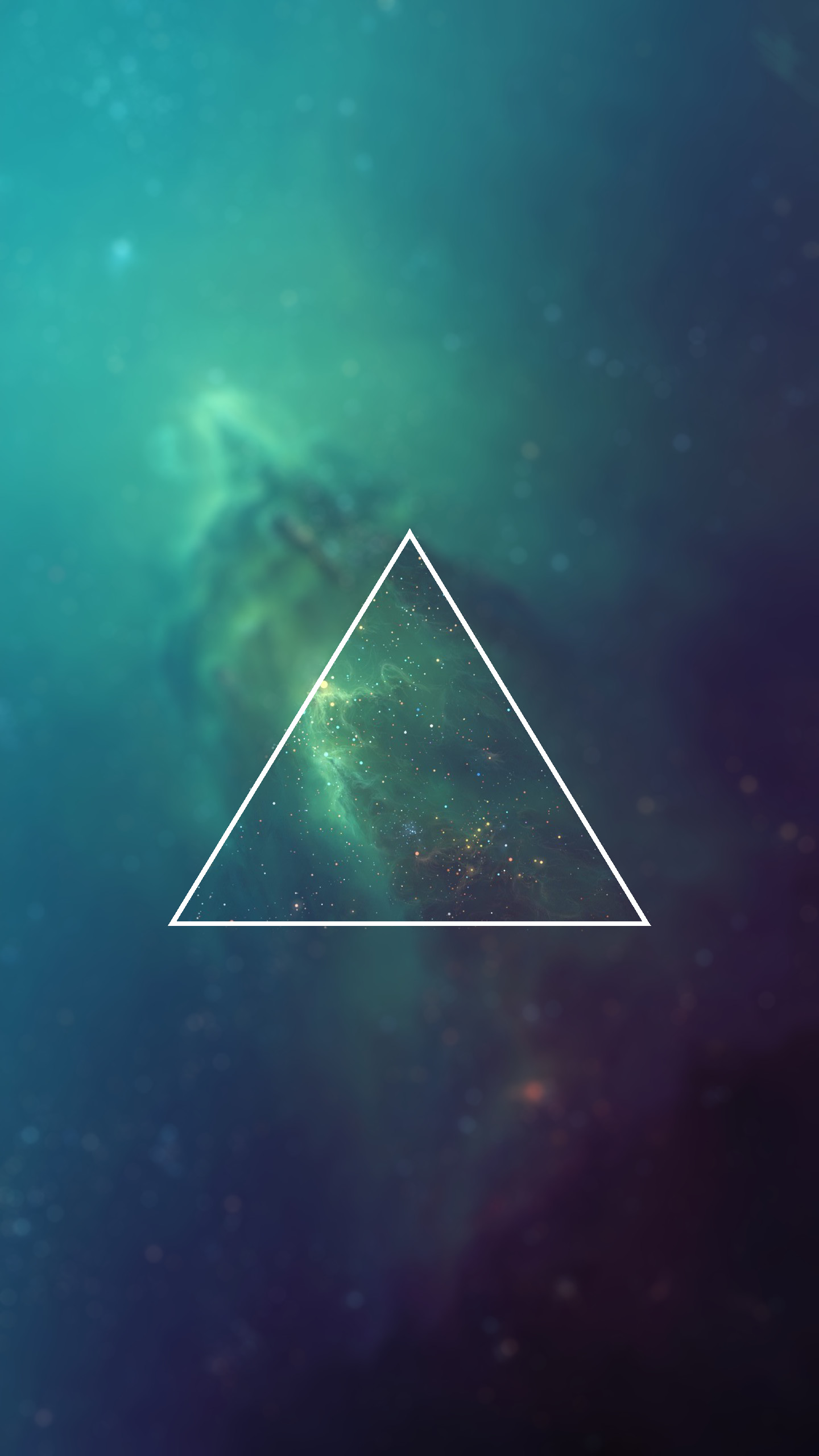 Triangolo, Nebulosa, Spazio, Hipster, sfondo LG G4