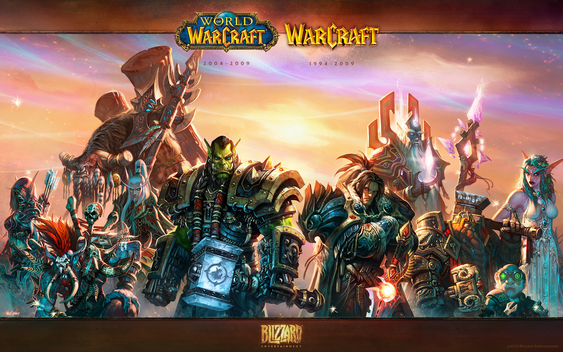 World of Warcraft, Warcraft, Blizzard, Anniversario, Eroi, Thrall, sfondo MacBook Air