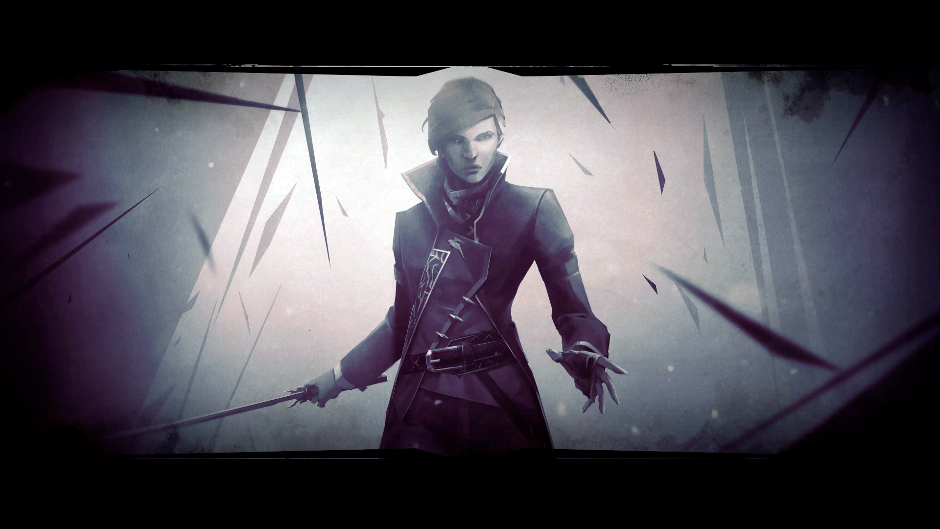 Emily Kaldwin, Dishonored 2, Lama, Viola, Full HD 1080p, sfondo desktop