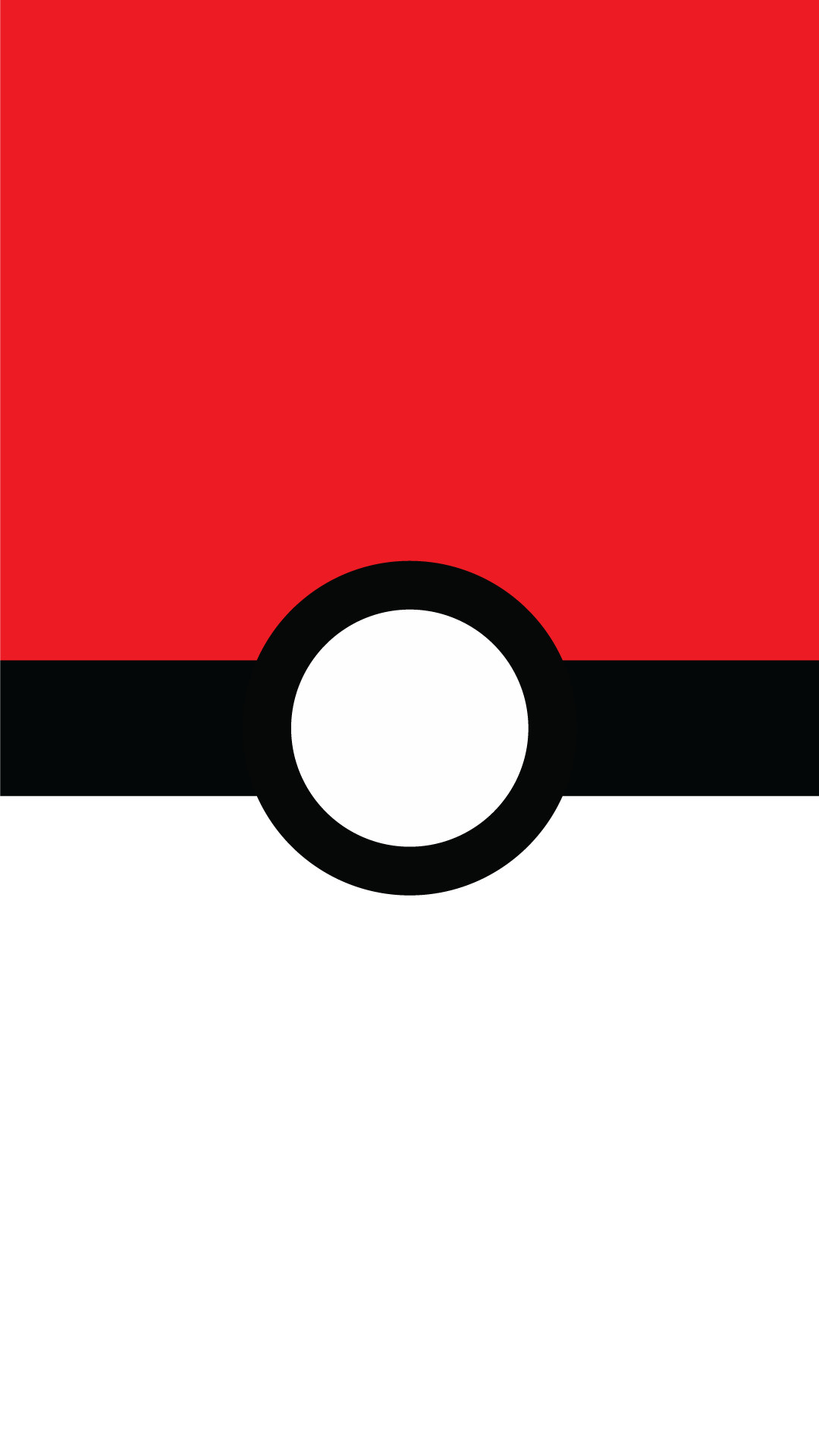 Poké Ball, Pokémon, Minimalista, Full HD, schermata di blocco del cellulare