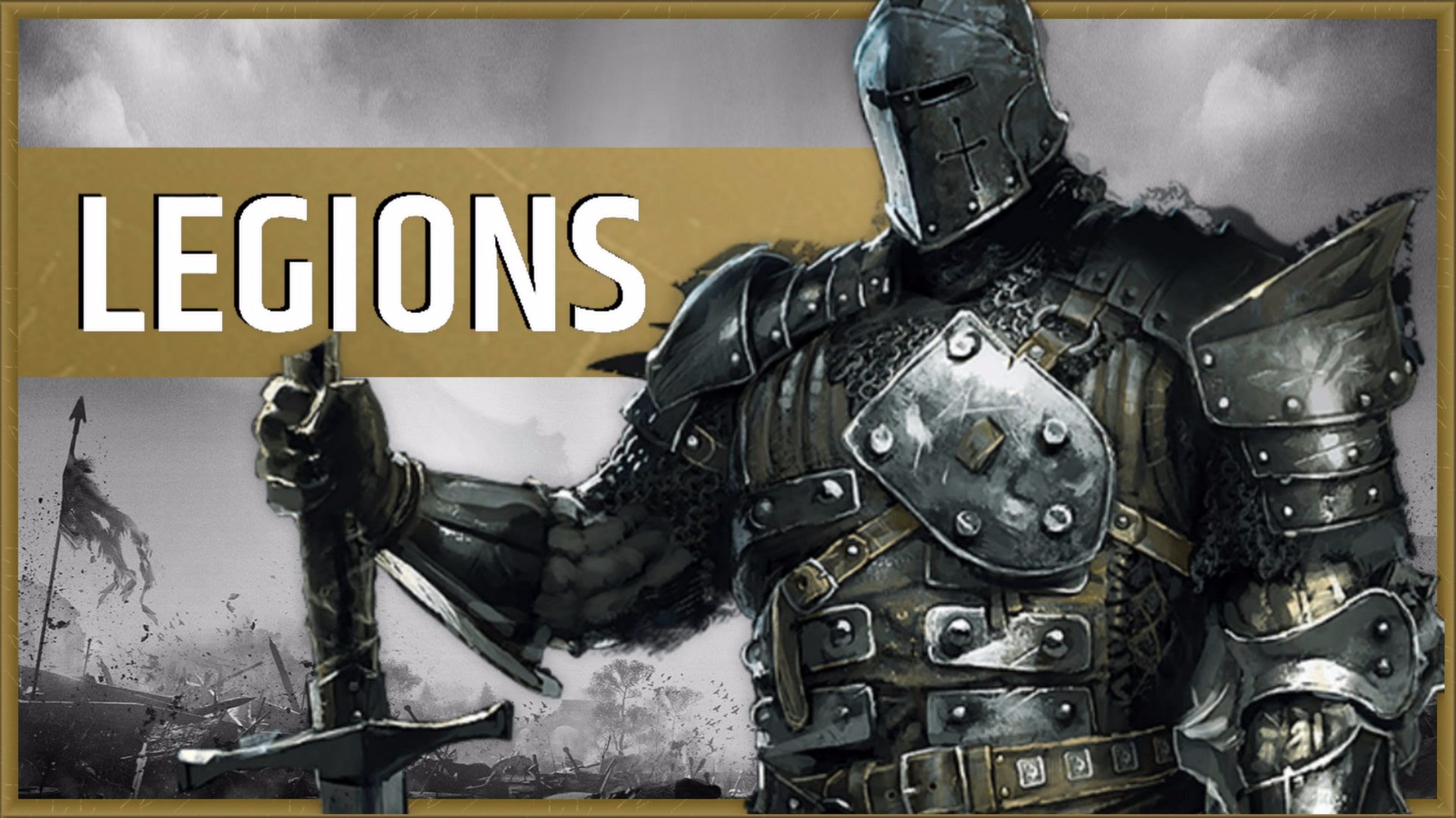 For Honor, Legions, Cavalieri, Armatura, Spada, 4K, wallpaper desktop