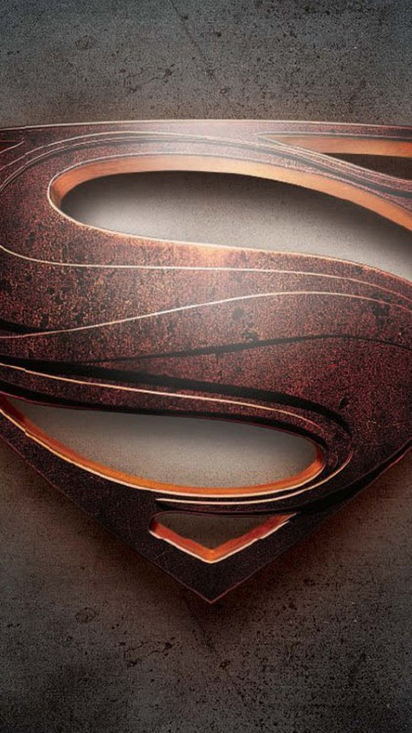 Superman, L'uomo d'acciaio, Logo, DC Comics, Metallo, schermata Home LG G3