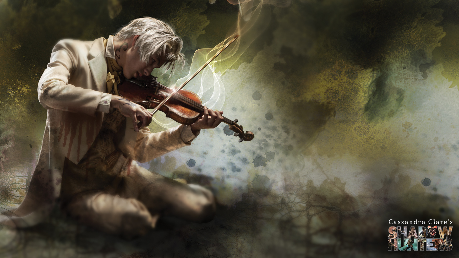 Jem Carstairs, Shadowhunters, Violino, Arte digitale, Full HD, sfondo desktop