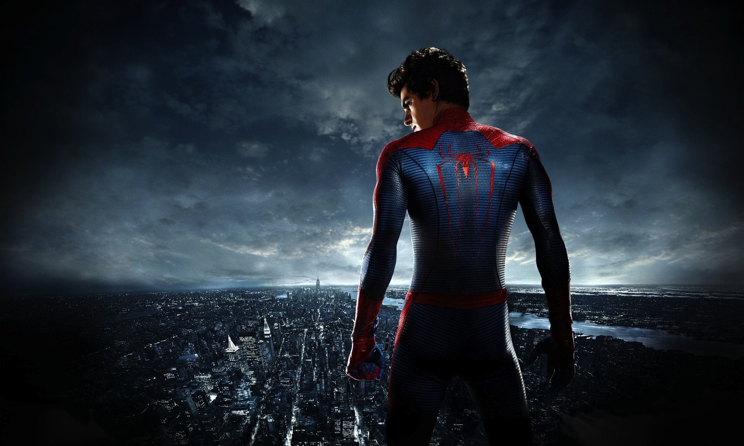 Peter Parker, Andrew Garfield, The Amazing Spider-Man, Città, Full HD, sfondo desktop