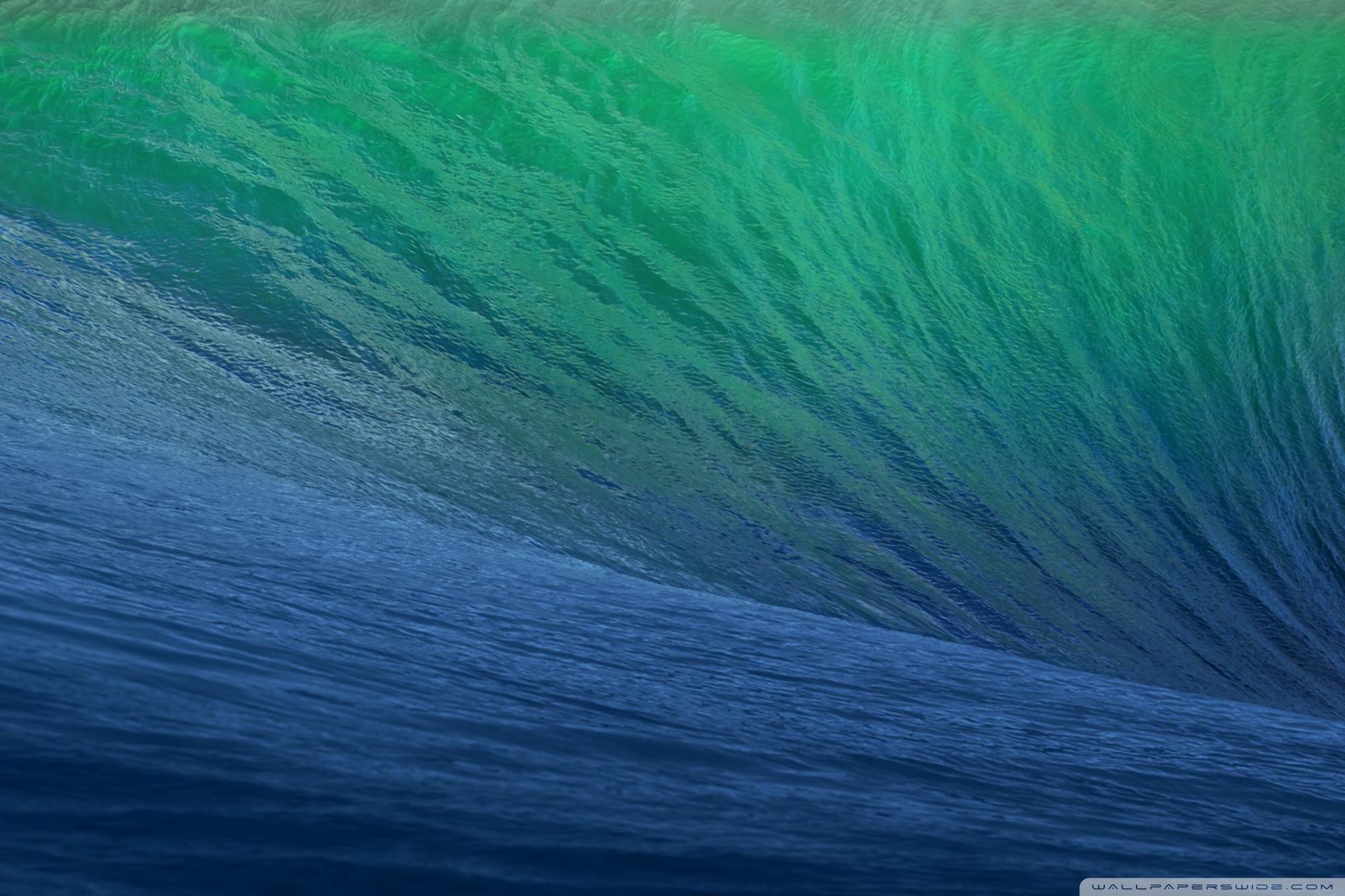 OS X Mavericks, Onda, Apple, Blu, wallpaper per desktop