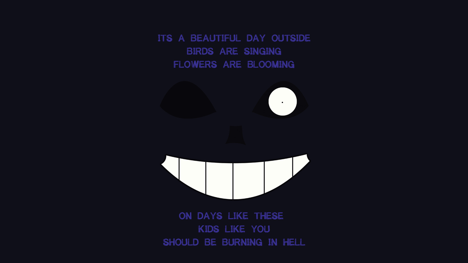 Sans, Undertale, Citazione, Ghigno, Sfondo nero, 1920x1080, wallpaper desktop