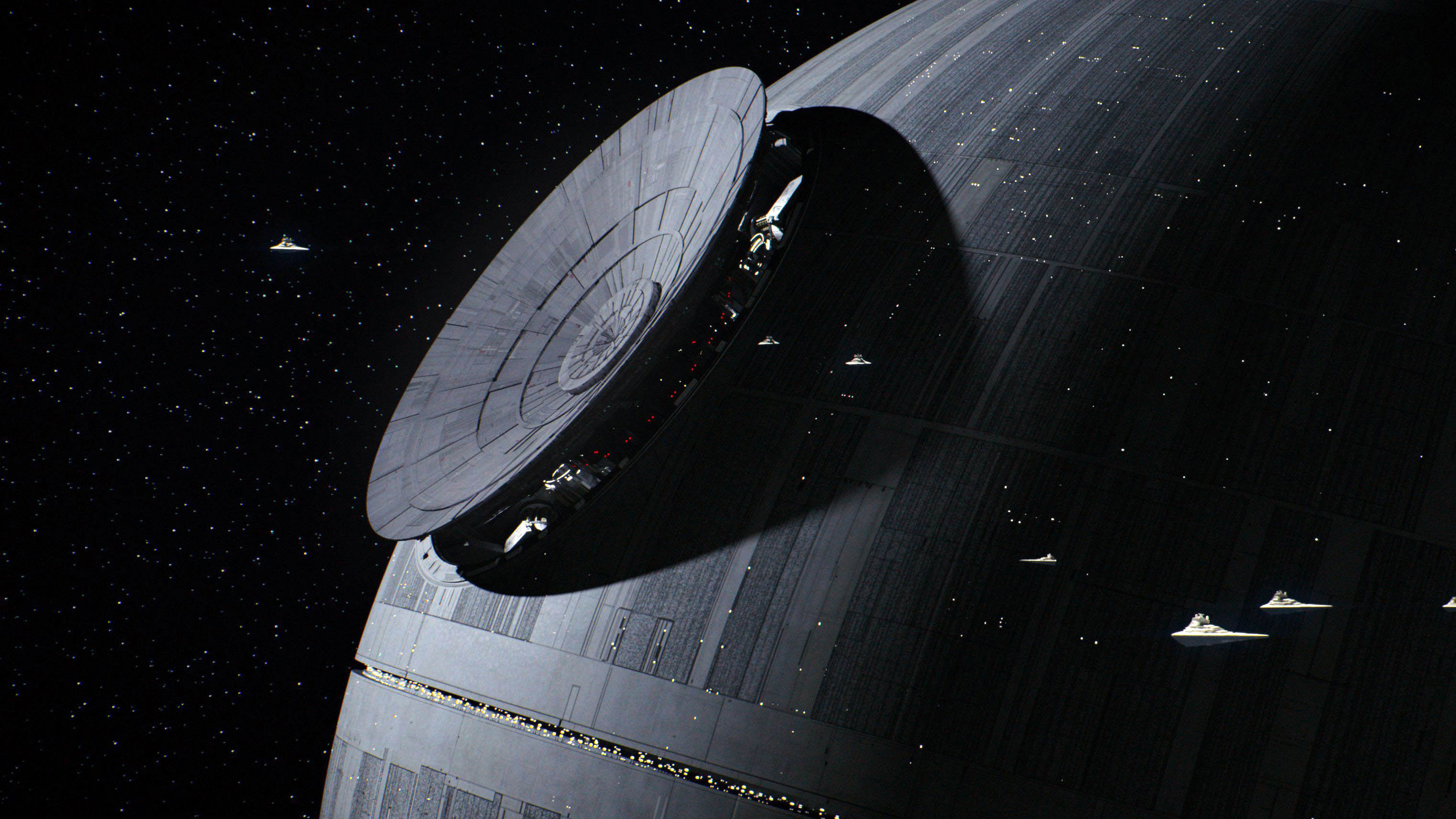 Morte Nera, Star Wars, Spazio, Star Destroyer, 3840x2160, sfondo per PC